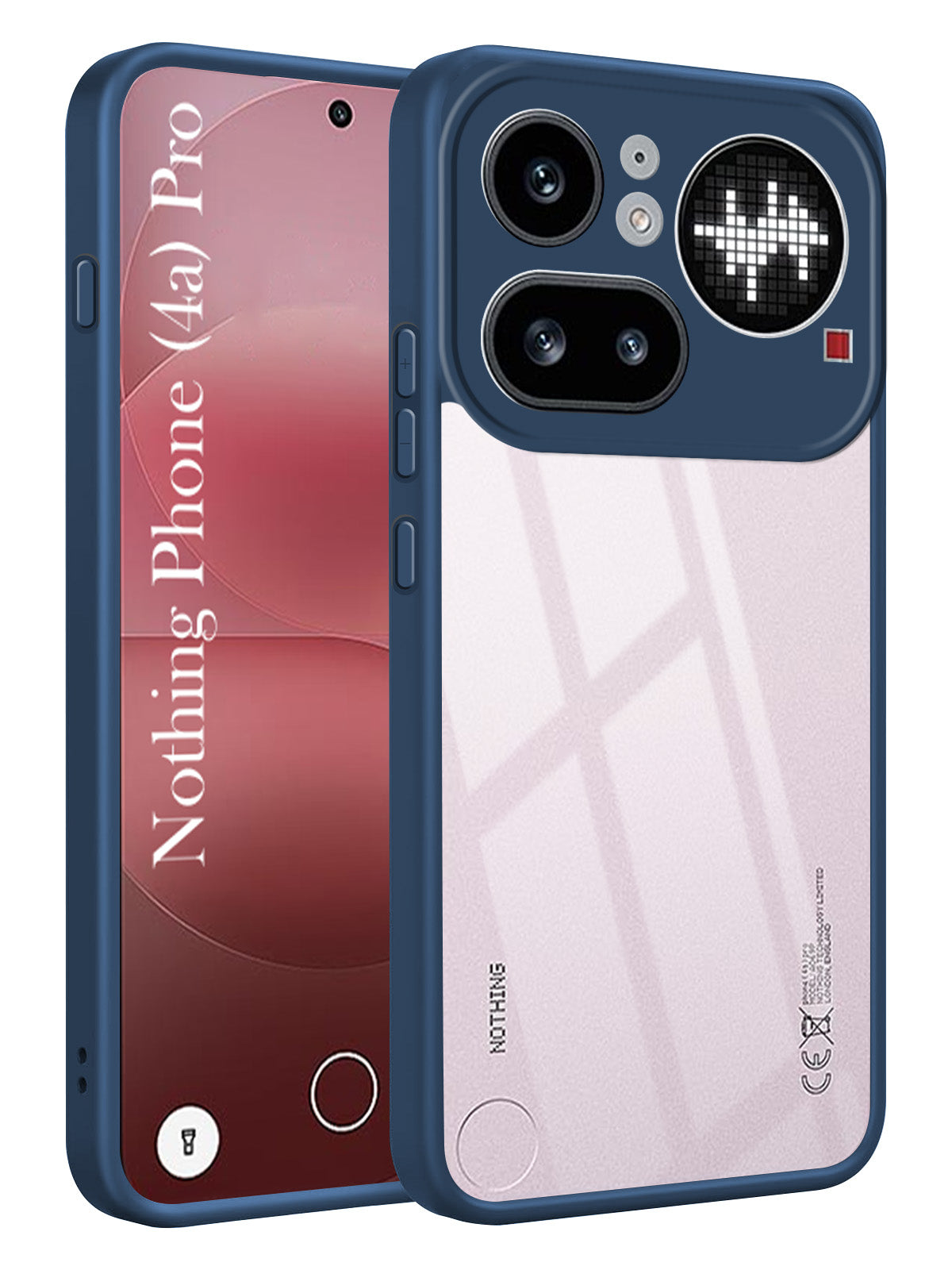 For Nothing Phone 4A Pro 5G Back Cover Case Ultra-Hybrid (Lifetime Anti Yellow | Anti Scratch | Crystal Clear Shockproof)