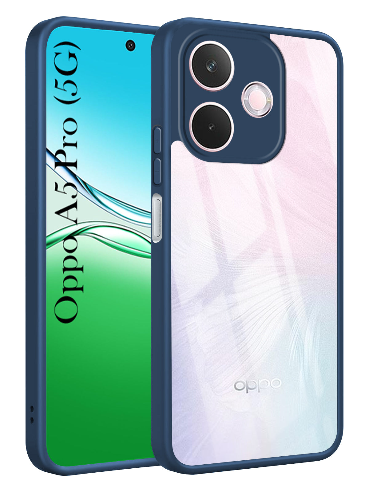 For Oppo A5 Pro Back Cover Case (Lifetime Anti Yellow | Anti Scratch | Crystal Clear Shockproof)