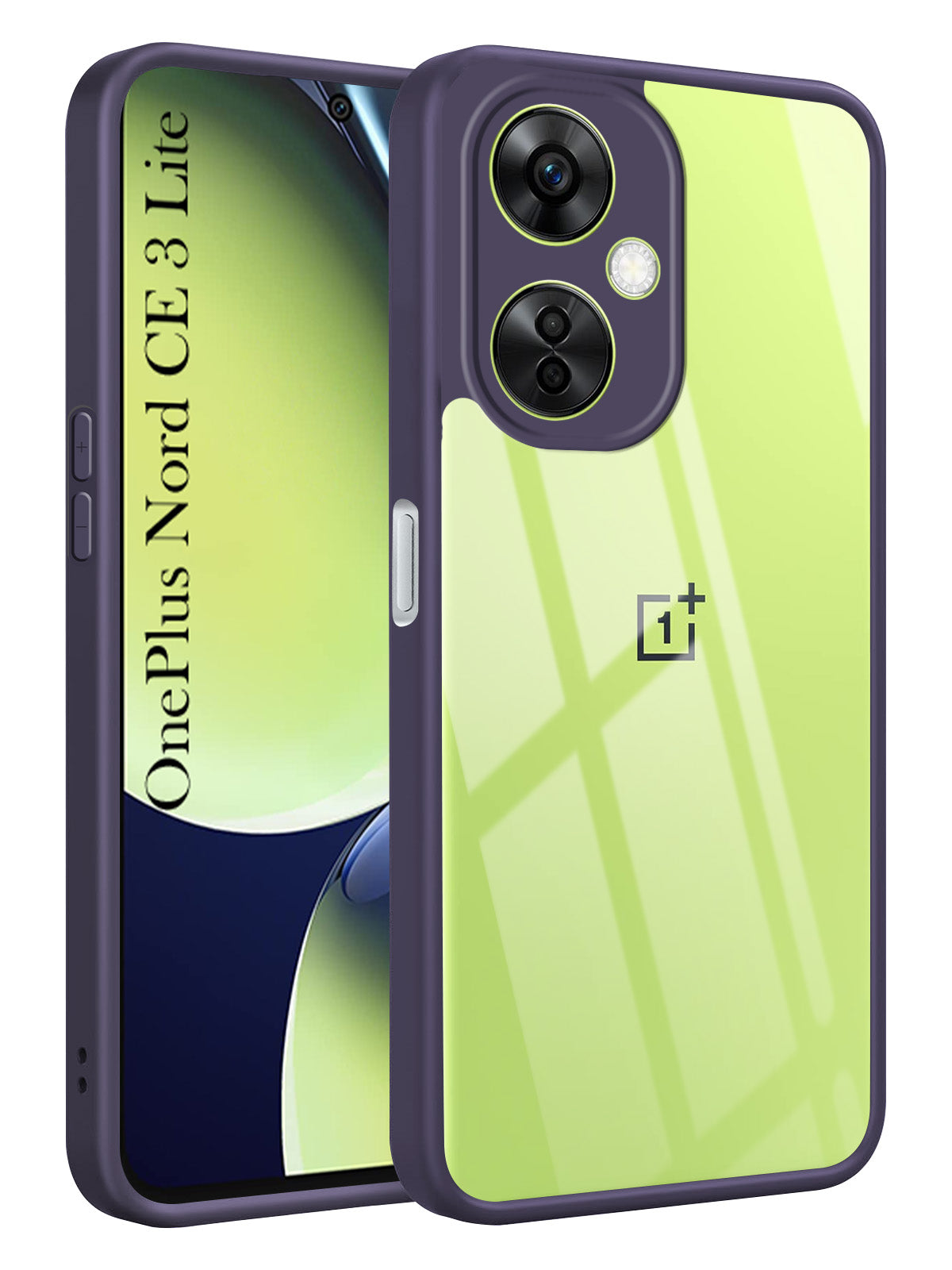 For OnePlus Nord CE 3 Lite Back Cover Case Ultra-Hybrid (Lifetime Anti Yellow | Anti Scratch | Crystal Clear Shockproof)