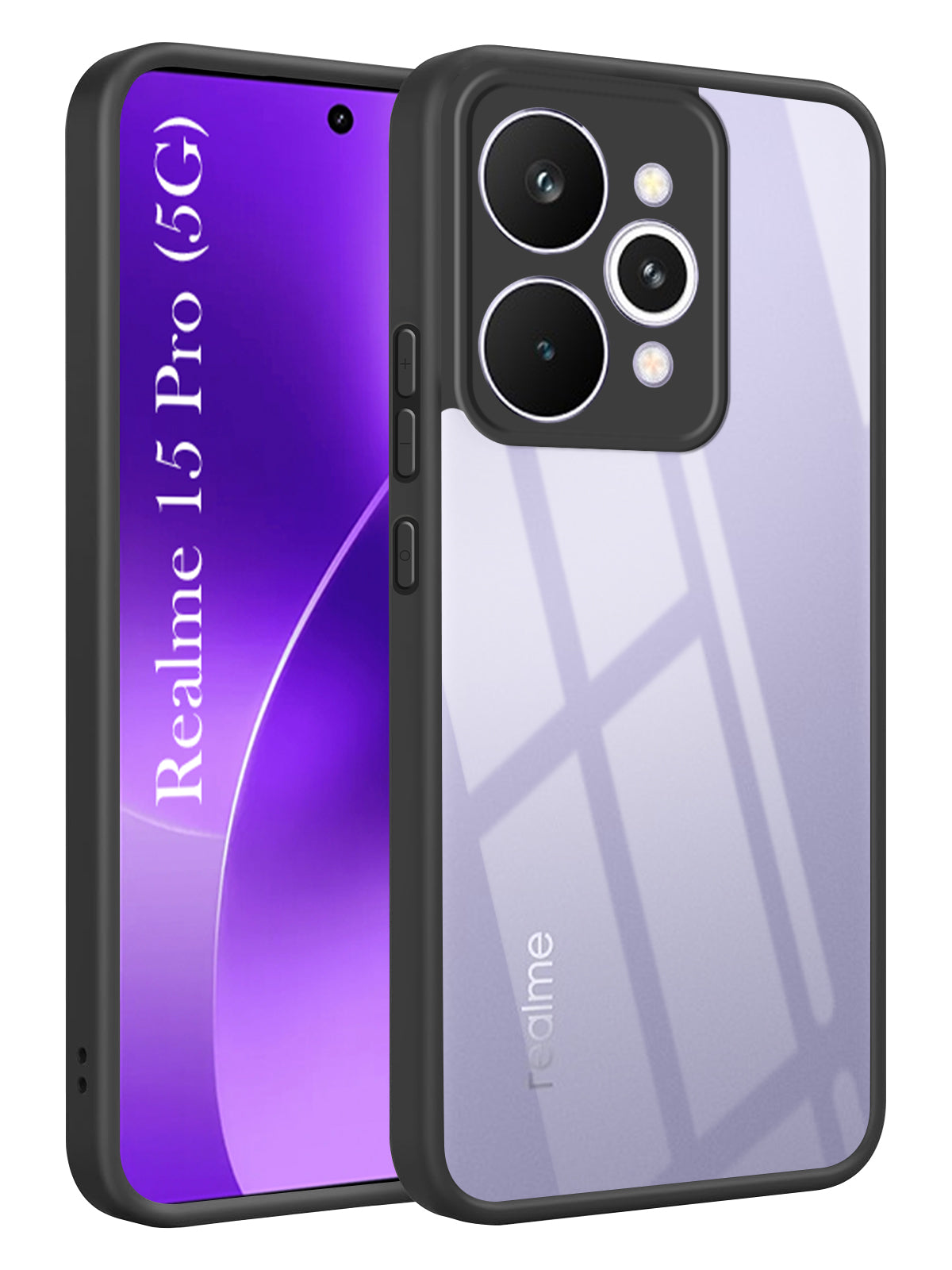 For Realme 15 Pro Back Cover Case (Lifetime Anti Yellow | Anti Scratch | Crystal Clear Shockproof)