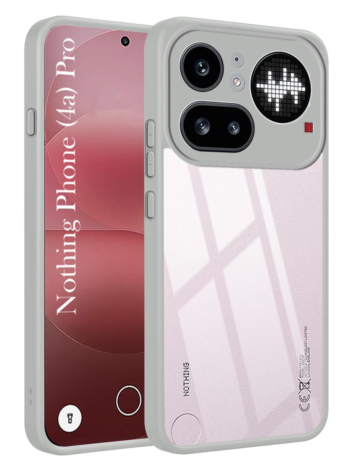 For Nothing Phone 4A Pro 5G Back Cover Case Ultra-Hybrid (Lifetime Anti Yellow | Anti Scratch | Crystal Clear Shockproof)