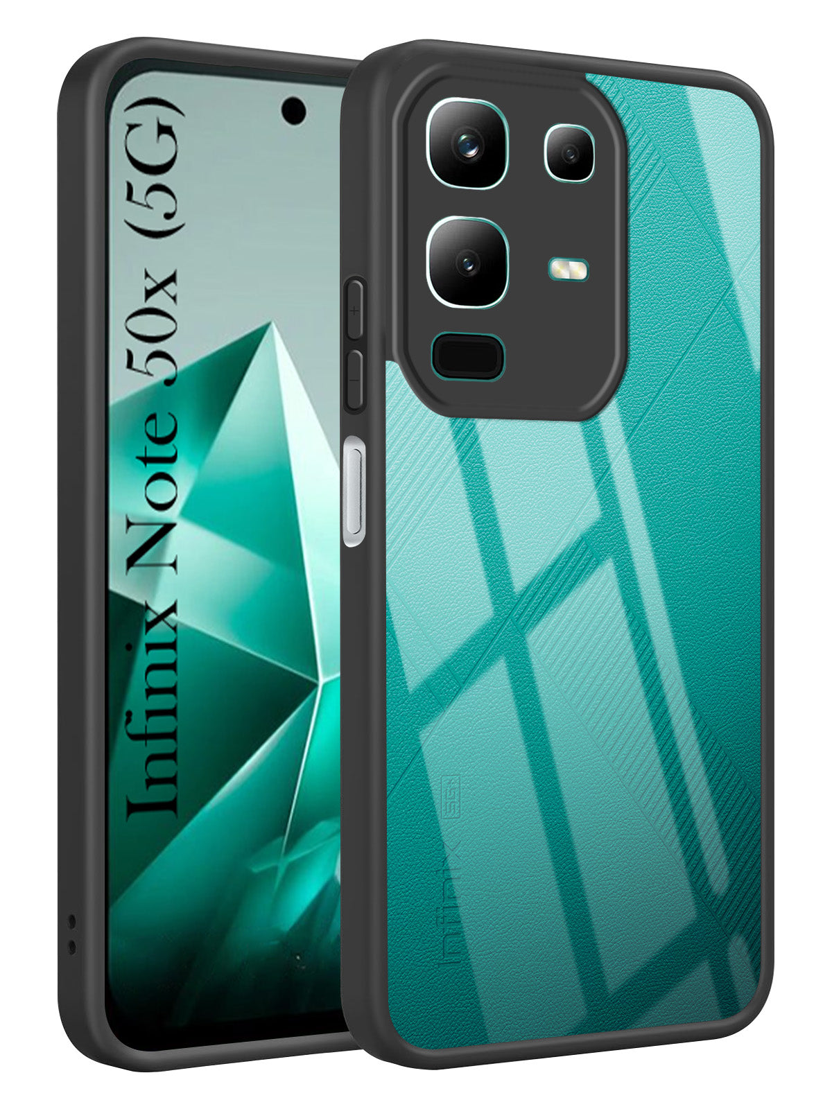 For Infinix Note 50x Back Cover Case (Lifetime Anti Yellow | Anti Scratch | Crystal Clear Shockproof)