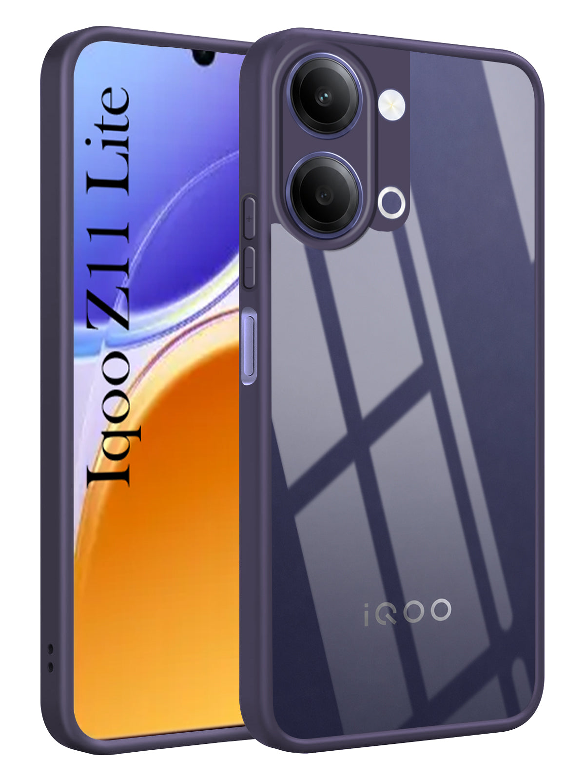 For Vivo iQOO Z11 Lite Back Cover Case Ultra-Hybrid (Lifetime Anti Yellow | Anti Scratch | Crystal Clear Shockproof)