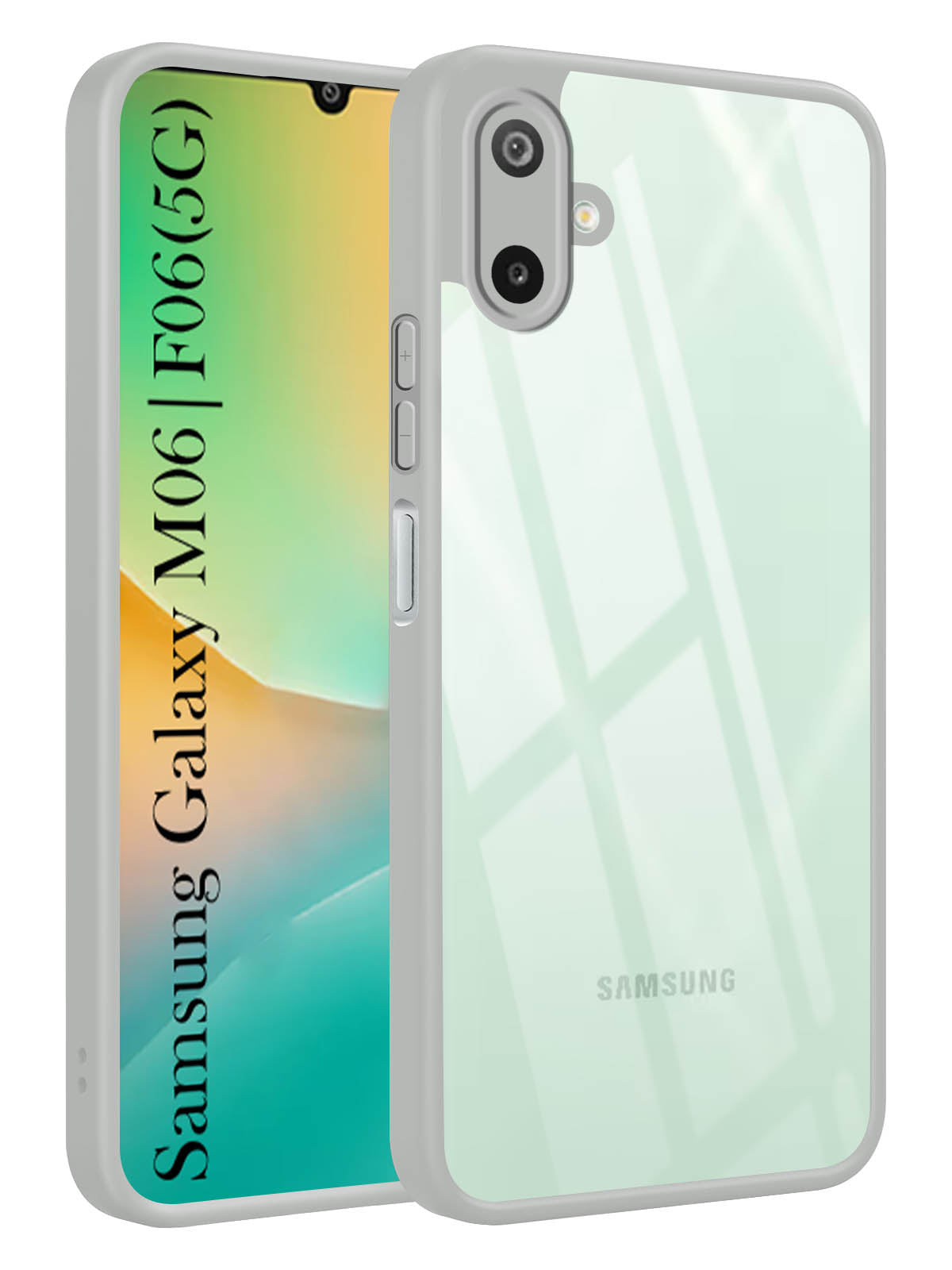 For Samsung Galaxy F06 | Samsung Galaxy M06 Back Cover Case (Lifetime Anti Yellow | Anti Scratch | Crystal Clear Shockproof)