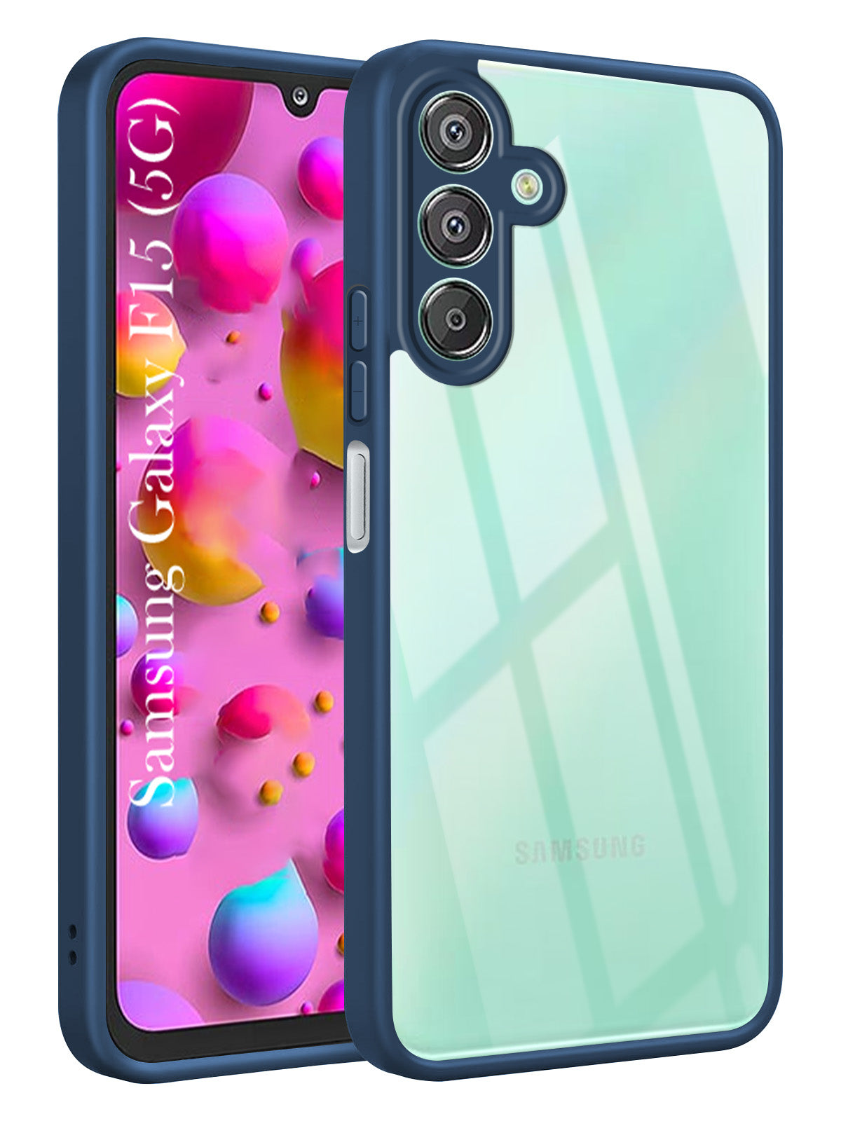 For Samsung Galaxy F15 5G Back Cover Case Ultra-Hybrid (Lifetime Anti Yellow | Anti Scratch | Crystal Clear Shockproof)
