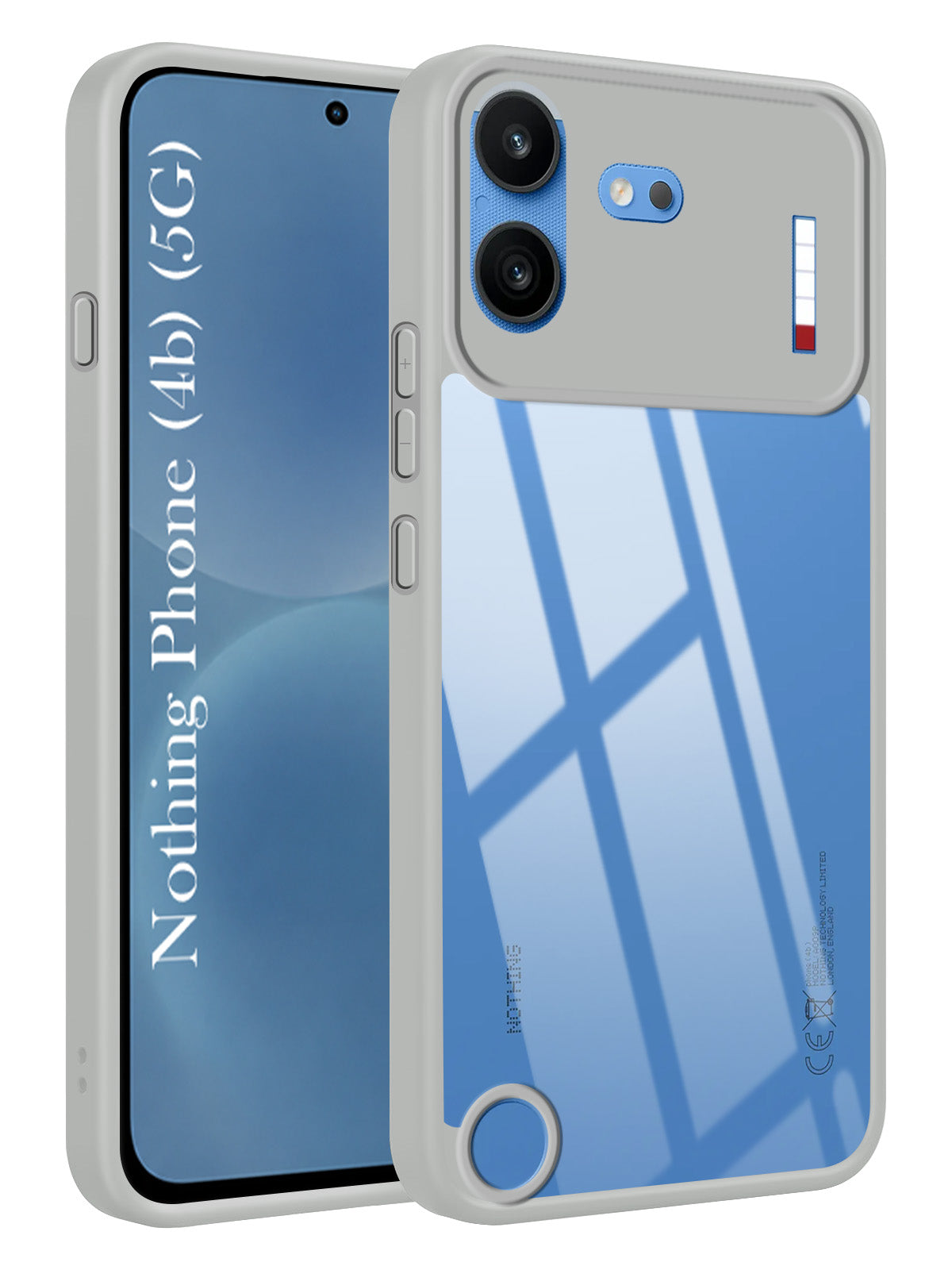 For Nothing Phone 4B 5G Back Cover Case Ultra-Hybrid (Lifetime Anti Yellow | Anti Scratch | Crystal Clear Shockproof)