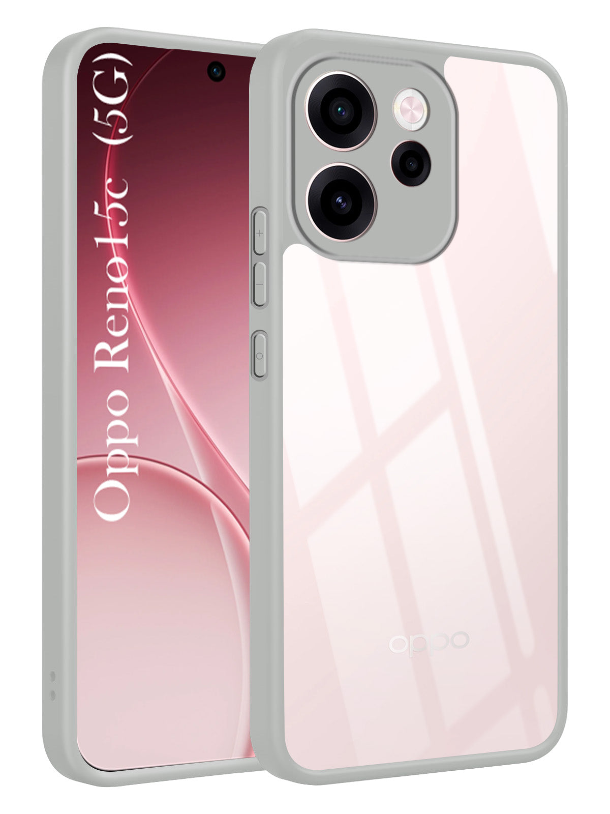 For Oppo Reno 15c Back Cover Case Ultra-Hybrid (Lifetime Anti Yellow | Anti Scratch | Crystal Clear Shockproof)