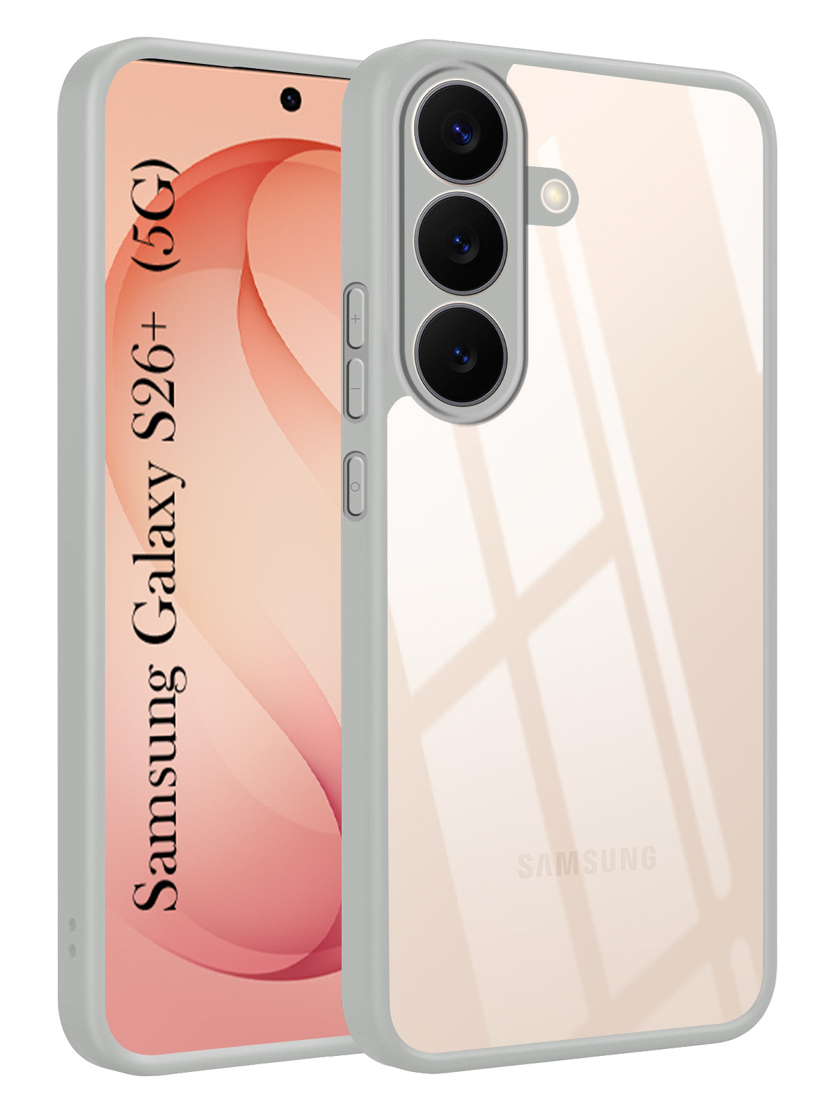 For Samsung Galaxy S26 Plus Back Cover Case Ultra-Hybrid (Lifetime Anti Yellow | Anti Scratch | Crystal Clear Shockproof)