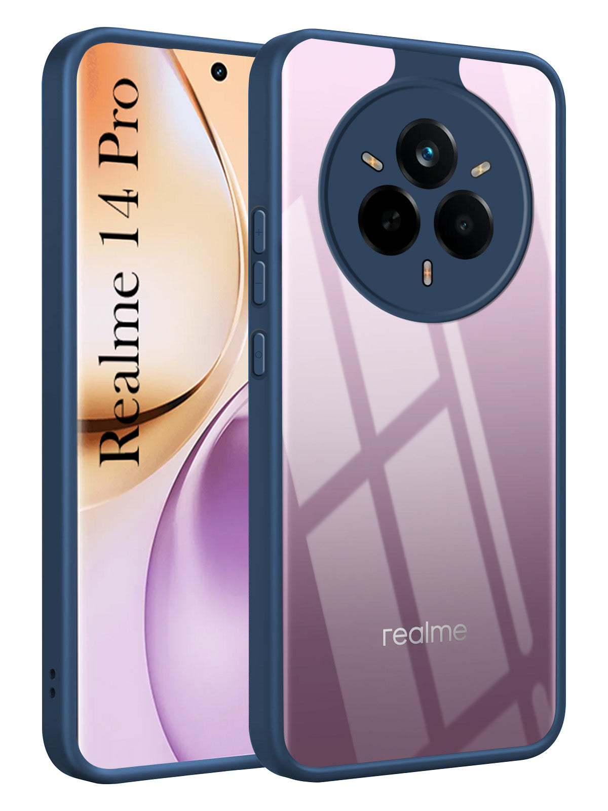 For Realme 14 Pro Back Cover Case (Lifetime Anti Yellow | Anti Scratch | Crystal Clear Shockproof)