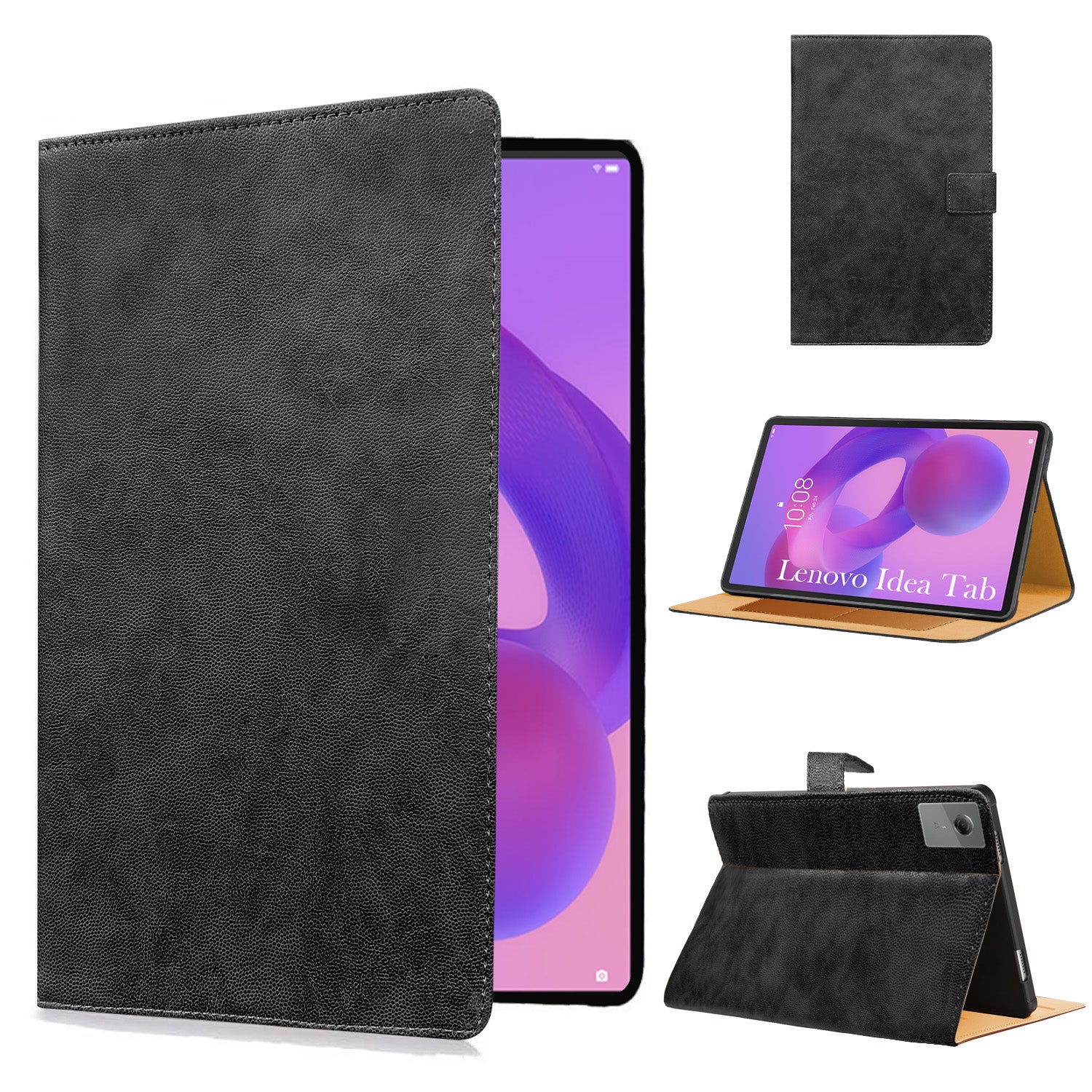 For Lenovo Idea Tab 11 Inch TB336FU/TB336ZU Flip Cover Folio Cover (PU Leather | Multi-Angle Smart Stand | Card Storage Slots | Silicone Back Pouch)