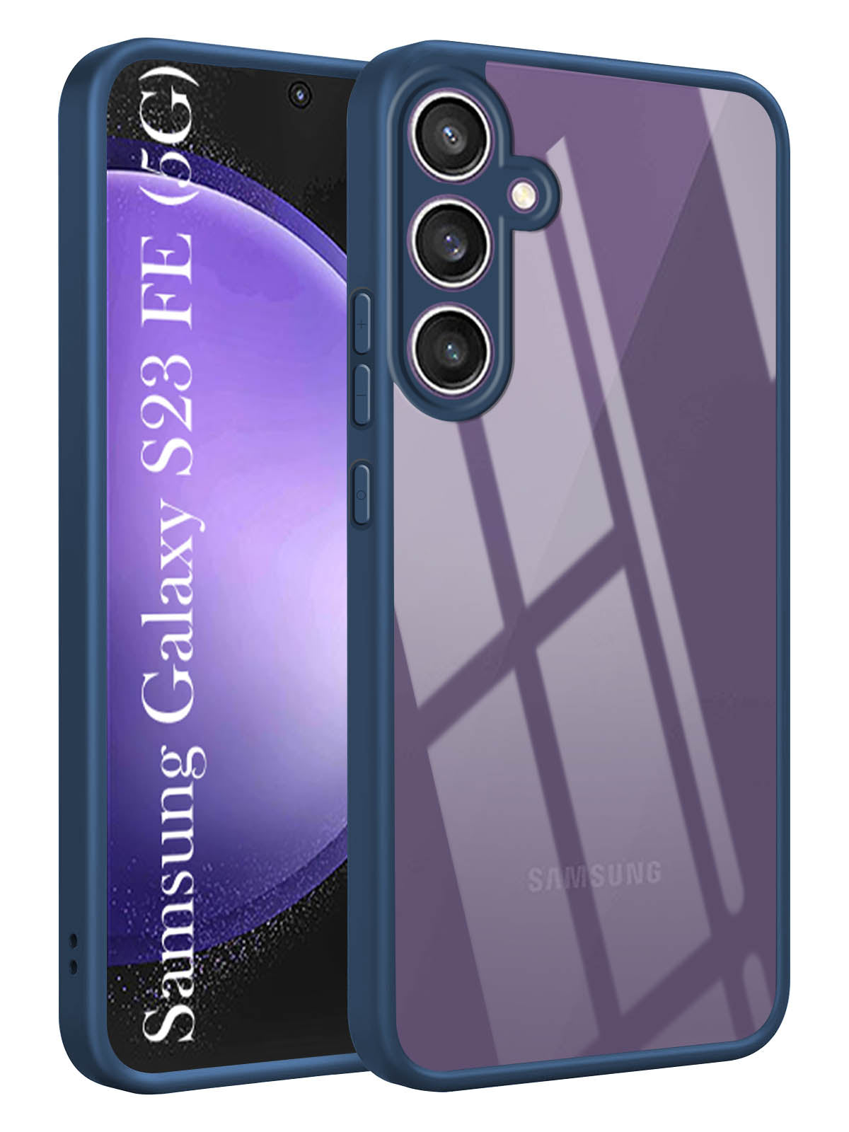 For Samsung Galaxy S23 FE 5G Back Cover Case (Lifetime Anti Yellow | Anti Scratch | Crystal Clear Shockproof)