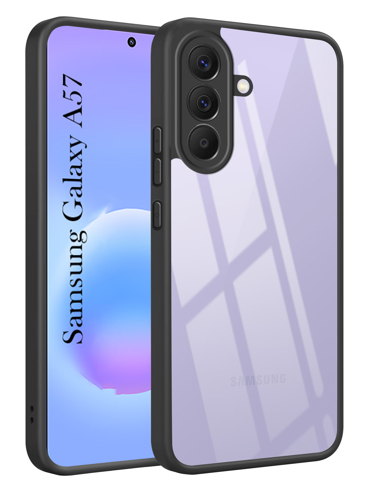 For Samsung Galaxy A57 5G Back Cover Case Ultra-Hybrid (Lifetime Anti Yellow | Anti Scratch | Crystal Clear Shockproof)
