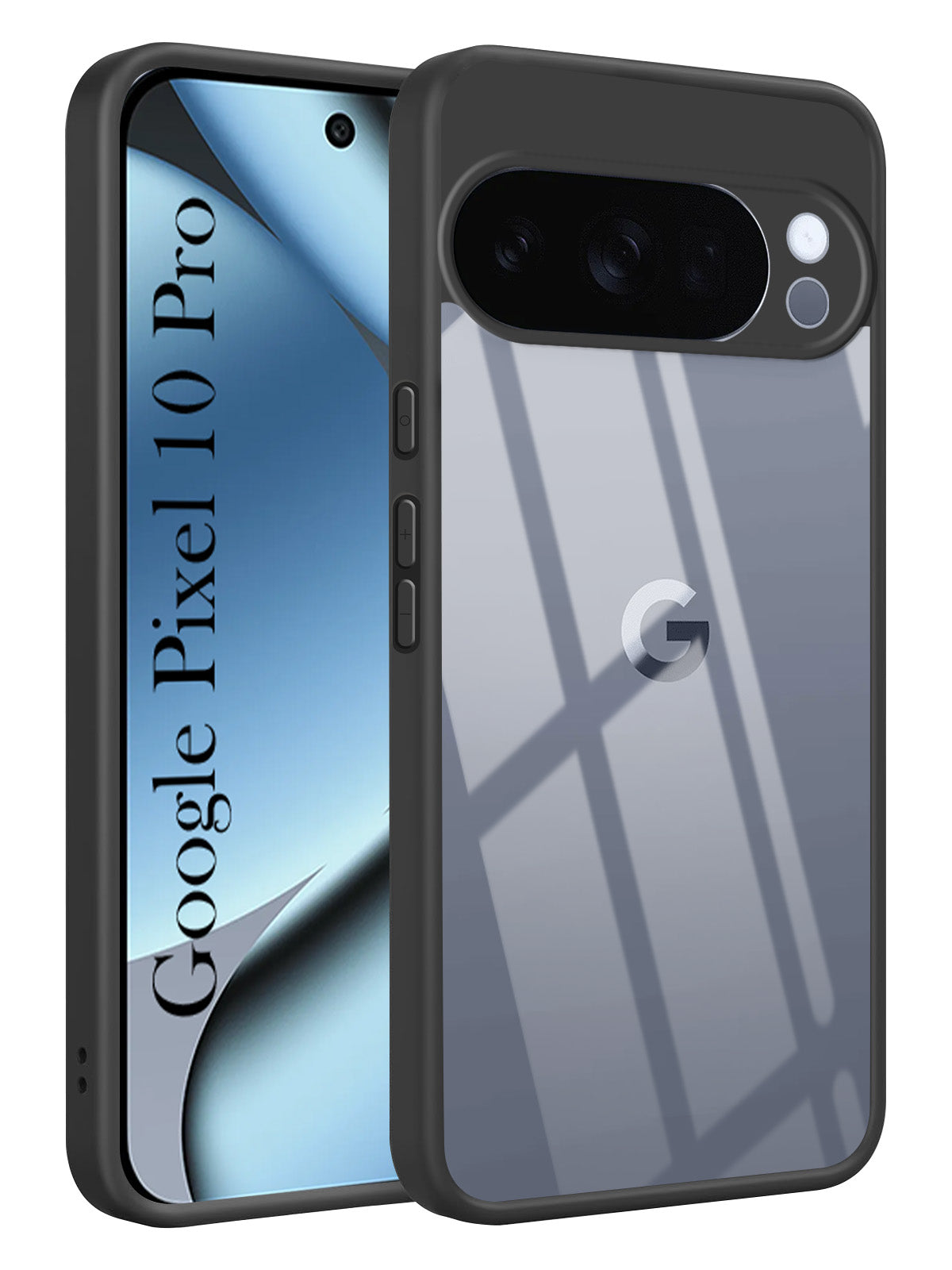 For Google Pixel 10 Pro XL Back Cover Case (Lifetime Anti Yellow | Anti Scratch | Crystal Clear Shockproof)