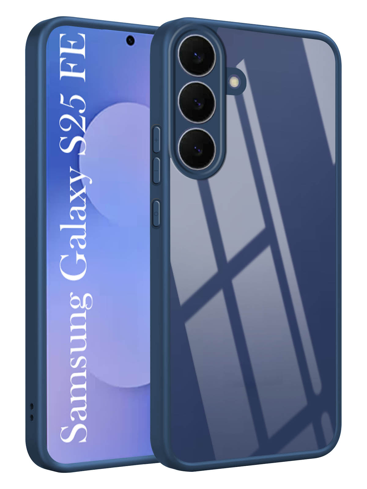For Samsung Galaxy S25 FE Back Cover Case (Lifetime Anti Yellow | Anti Scratch | Crystal Clear Shockproof)
