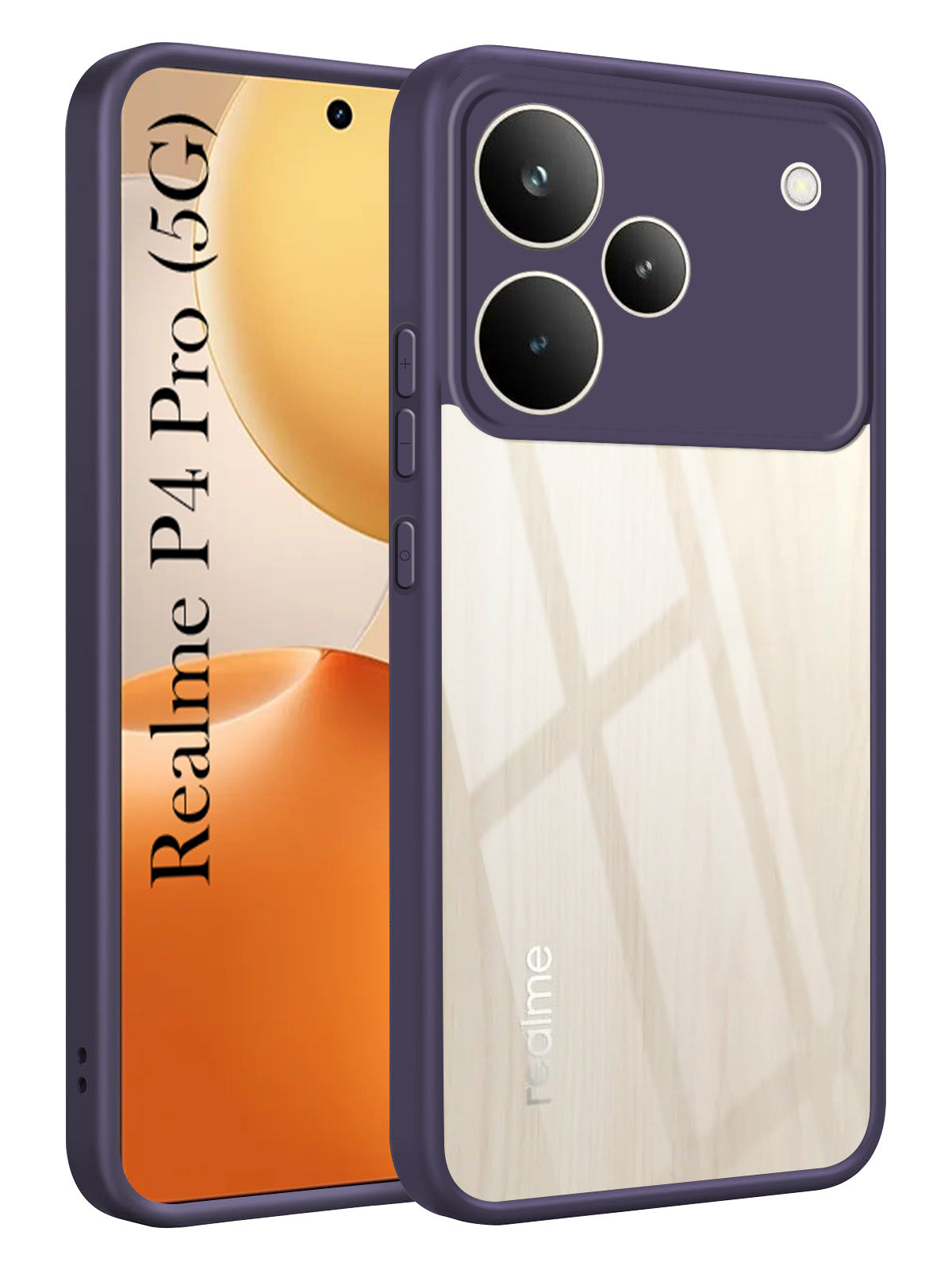 For Realme P4 Pro Back Cover Case Ultra-Hybrid (Lifetime Anti Yellow | Anti Scratch | Crystal Clear Shockproof)