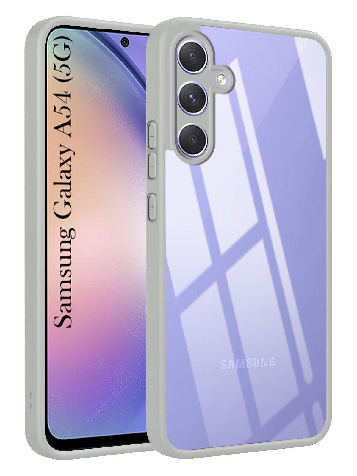 For Samsung Galaxy A54 5G Back Cover Case Ultra-Hybrid (Lifetime Anti Yellow | Anti Scratch | Crystal Clear Shockproof)