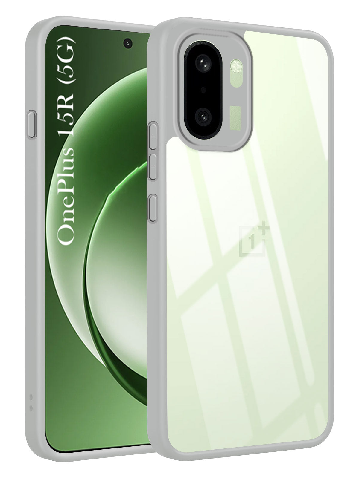 For OnePlus 15R Back Cover Case Ultra-Hybrid (Lifetime Anti Yellow | Anti Scratch | Crystal Clear Shockproof)