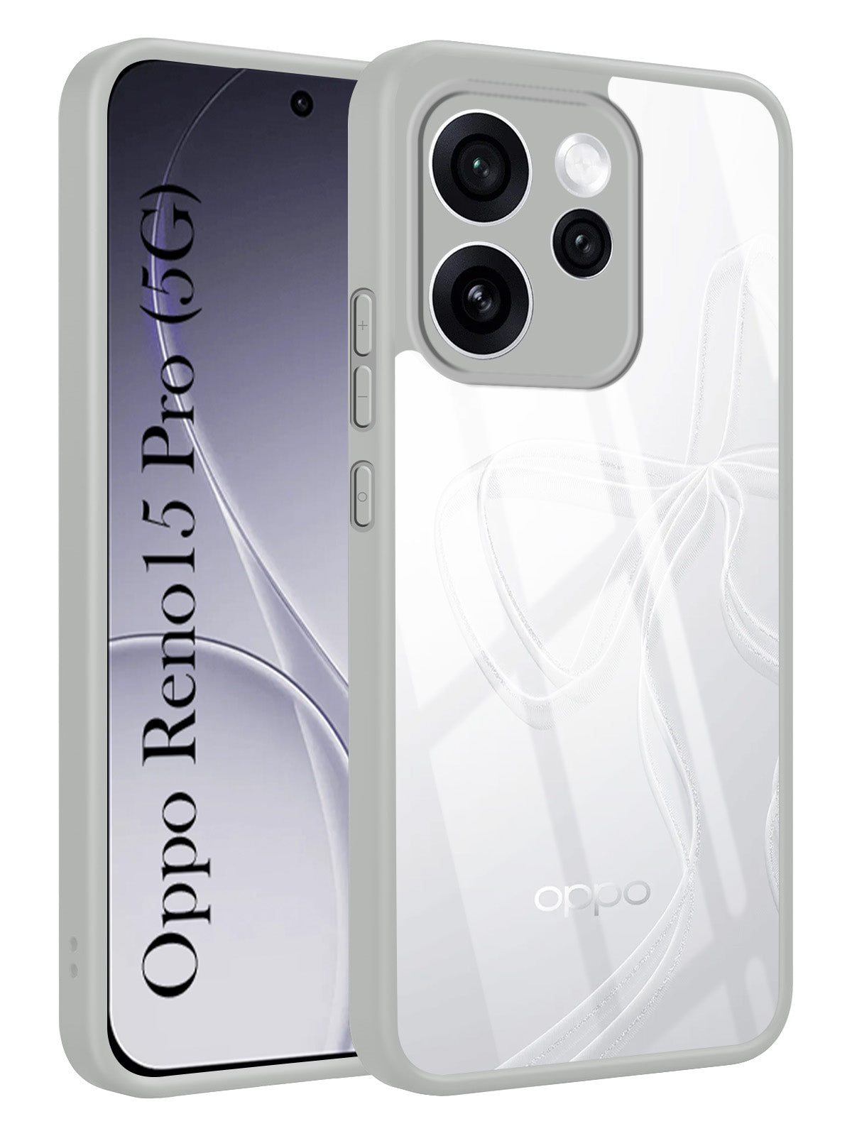 For Oppo Reno15 Pro 5G | Oppo Reno 15 Pro 5G Back Cover Case Ultra-Hybrid (Lifetime Anti Yellow | Anti Scratch | Crystal Clear Shockproof)