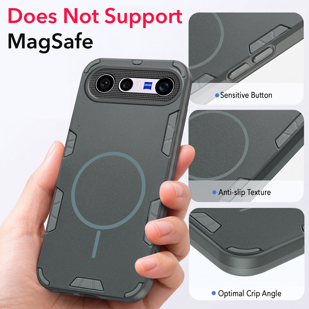 For Vivo X300 FE Back Cover Case (Slim Hybrid Armor | Shockproof Camera Protection | Rugged Dual Layer)