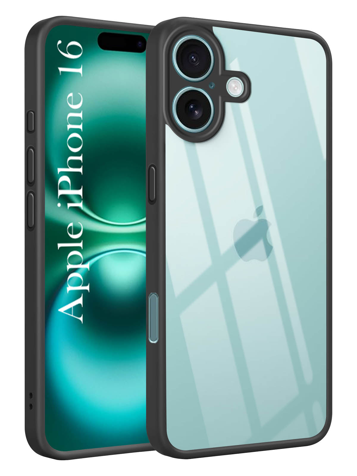 For Apple iPhone 16 Back Cover Case (Lifetime Anti Yellow | Anti Scratch | Crystal Clear Shockproof)