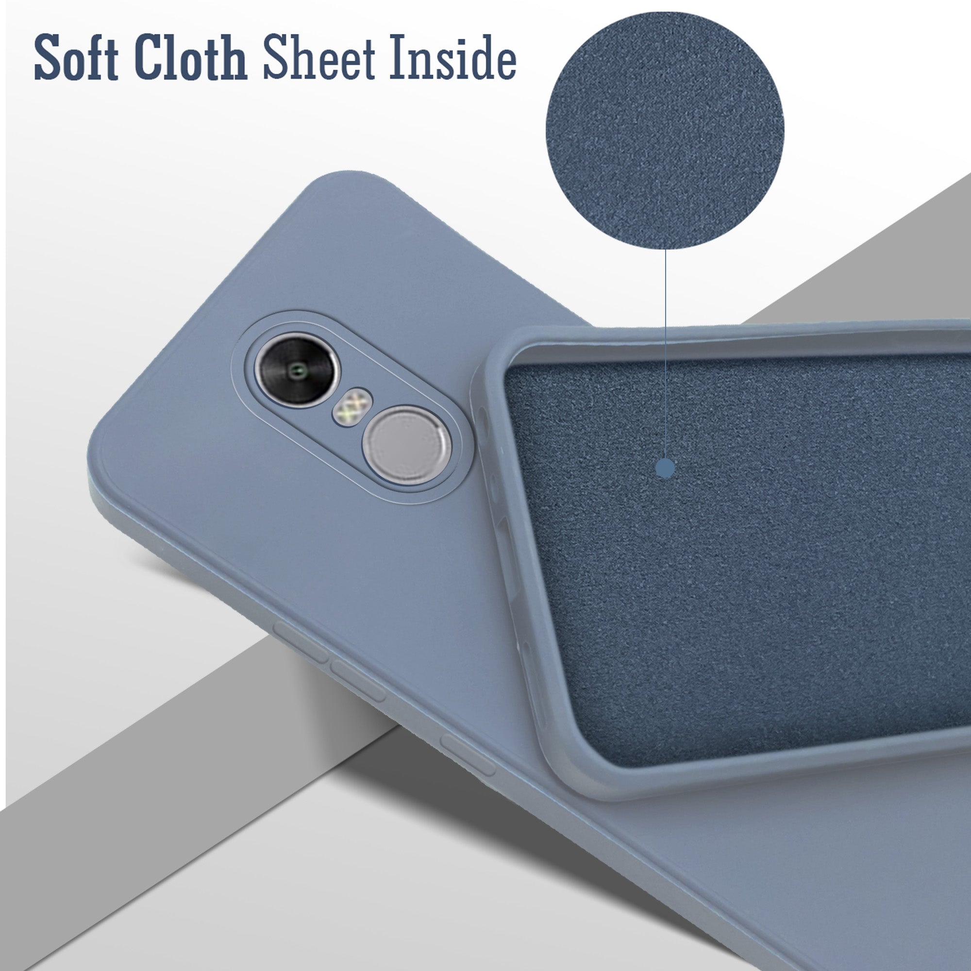 For Xiaomi Mi Redmi Note 4 Back Cover ( Silicone Clear Shockproof Case with Camera Protection | Soft and Flexible | Transparent)