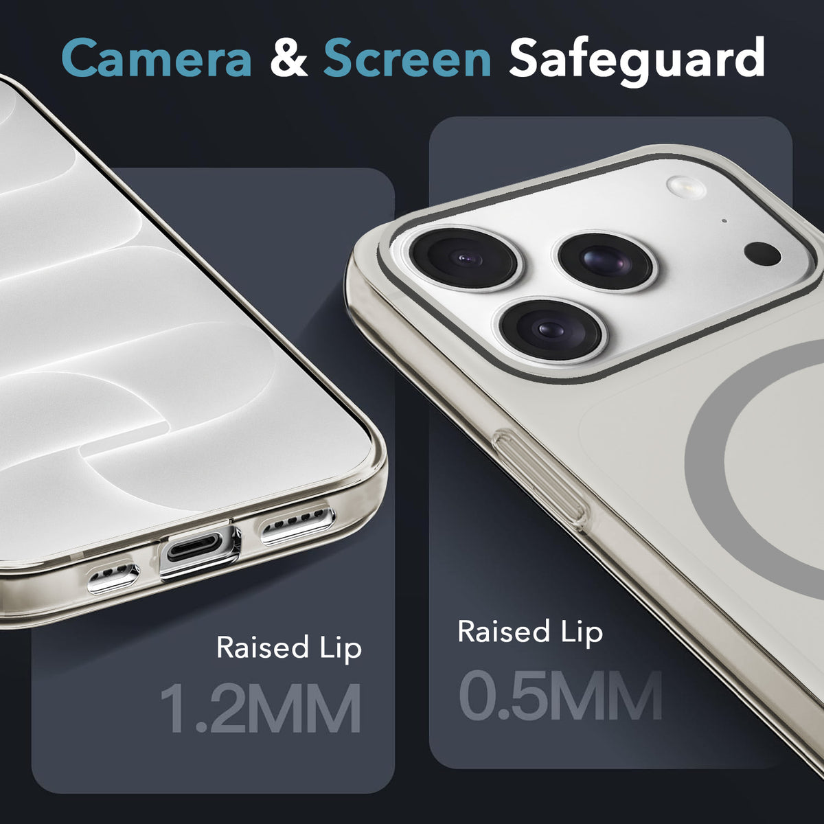For Apple iPhone 18 Pro Back Cover Case (Frosted Matte Feel | MagSafe Compatible Wireless Charging)