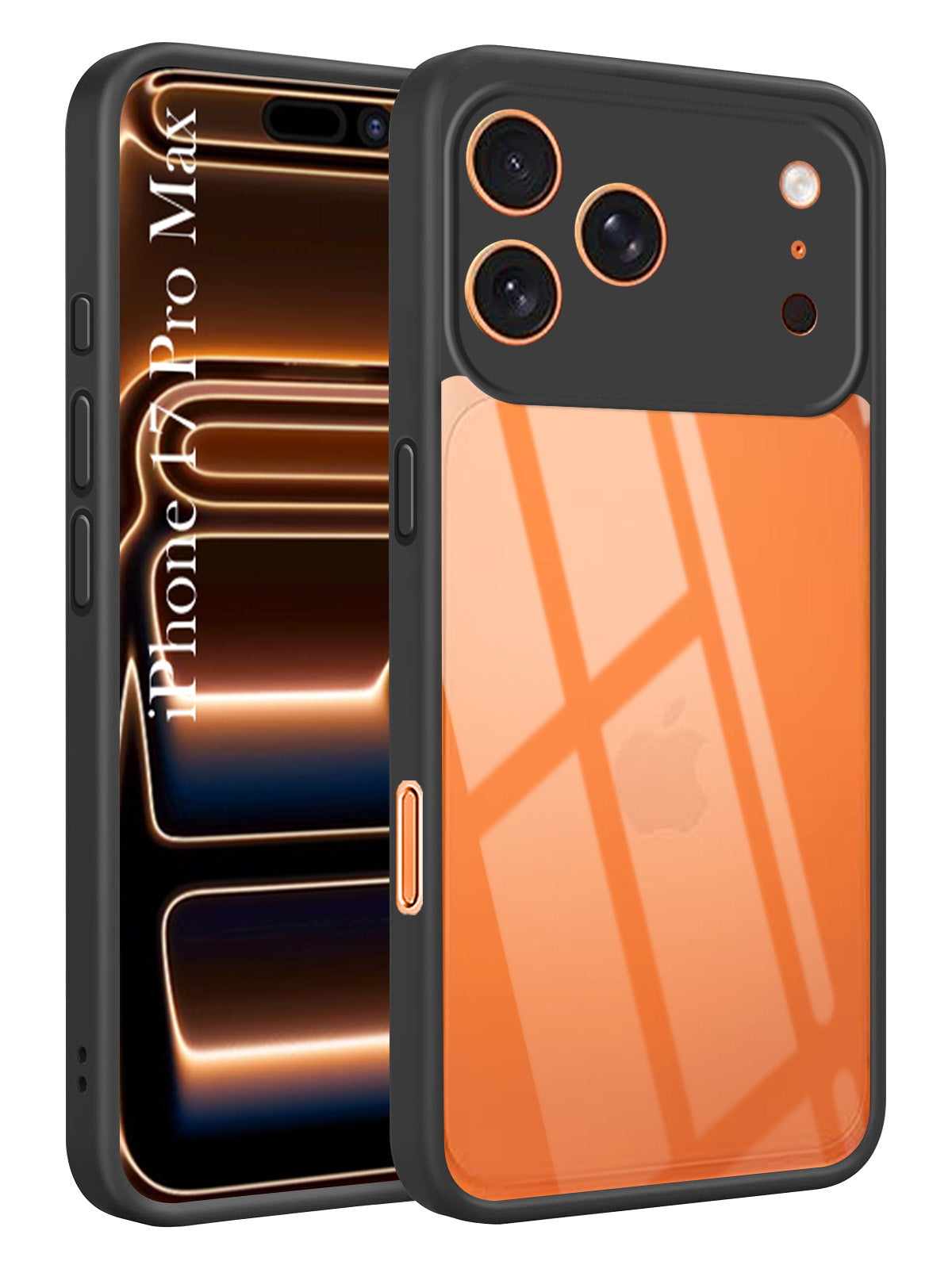 For Apple iPhone 17 Pro Max Back Cover Case Ultra-Hybrid (Lifetime Anti Yellow | Anti Scratch | Crystal Clear Shockproof)
