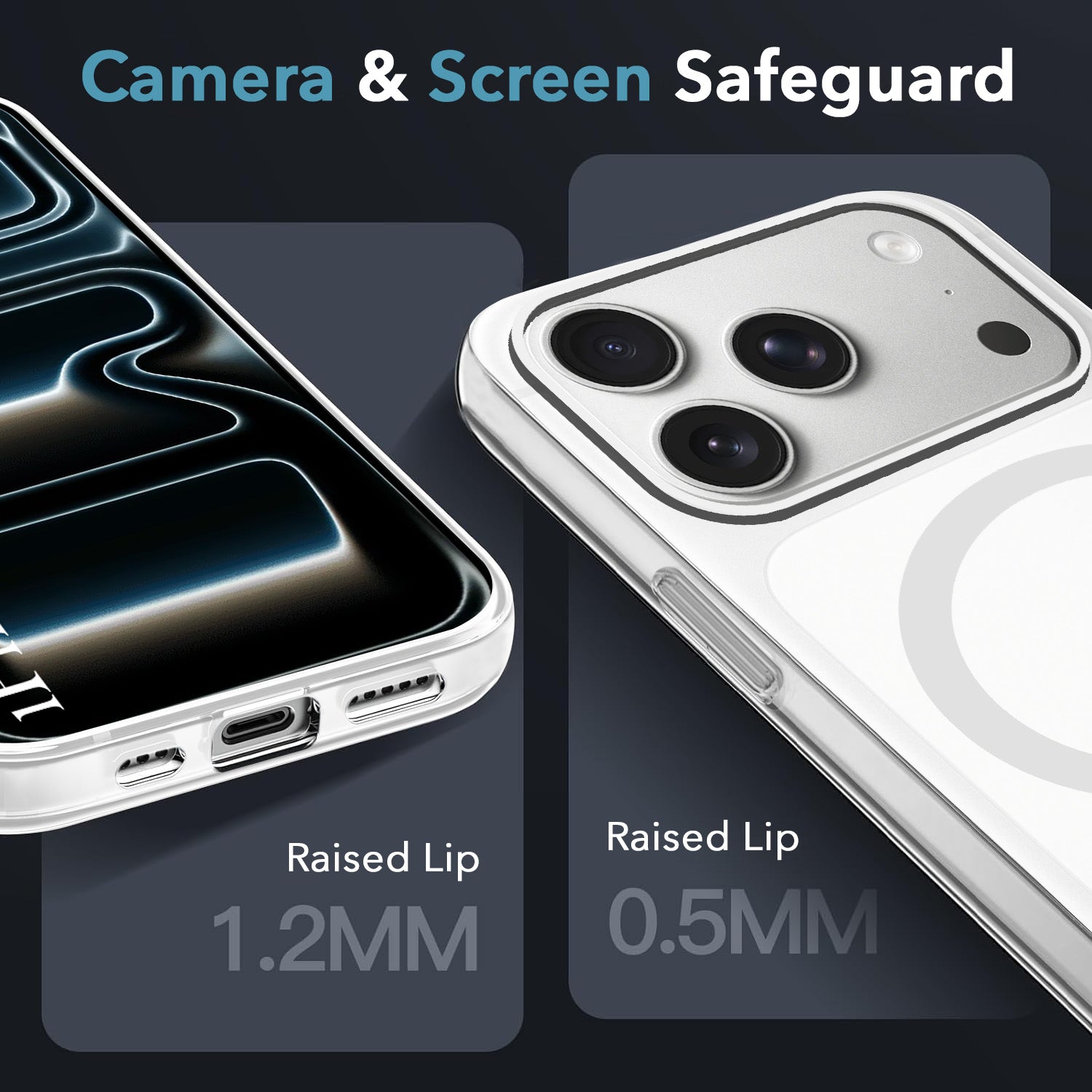 For iPhone 17 Pro | iPhone 18 Pro Back Cover Case (Frosted Matte Feel | MagSafe Compatible Wireless Charging)