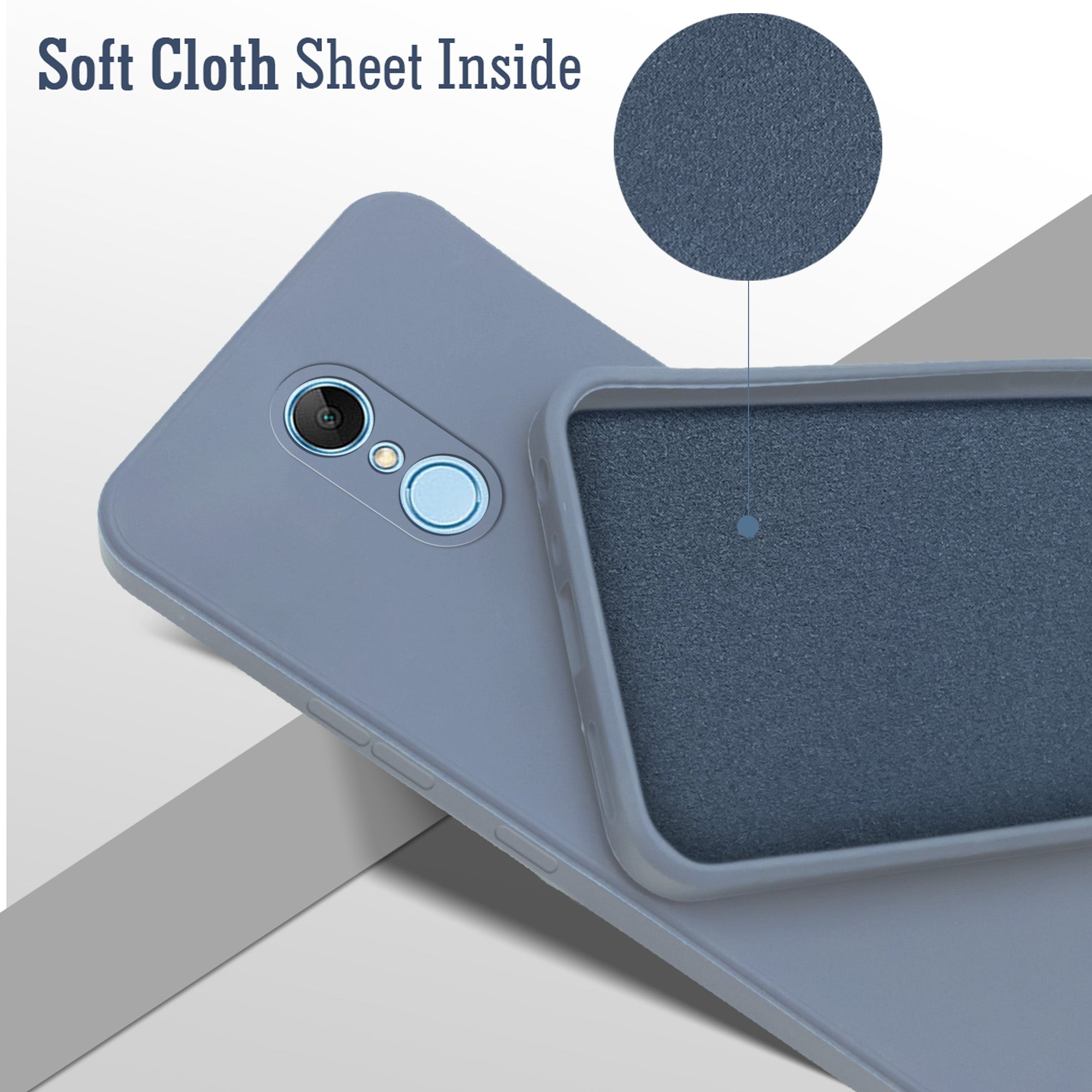 For Redmi 5 Back Cover ( Silicone Clear Shockproof Case with Camera Protection | Soft and Flexible | Transparent)