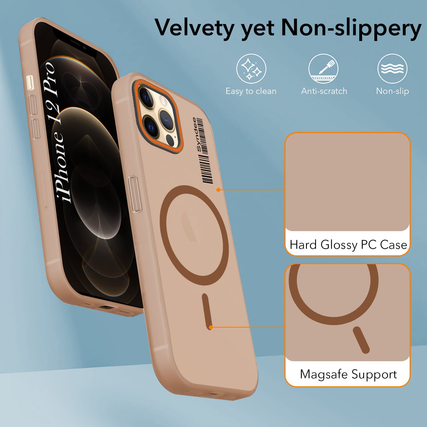 For Oppo Reno12 Pro 5G | Oppo Reno 12 Pro 5G Back Cover Case (Soft Touch | Camera Bump Protection | MagSafe Compatible | Matte Finish)