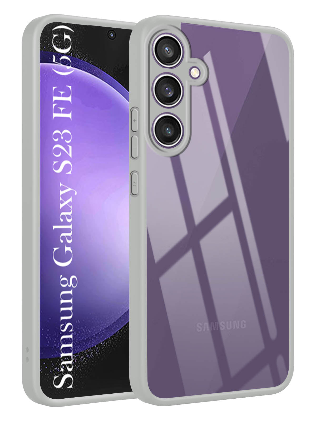For Samsung Galaxy S23 FE 5G Back Cover Case (Lifetime Anti Yellow | Anti Scratch | Crystal Clear Shockproof)