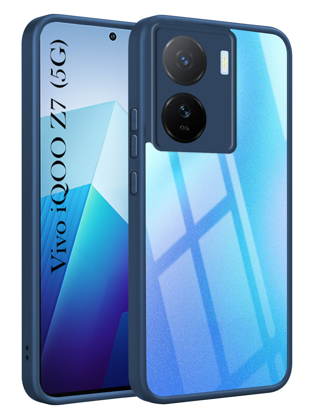 For Vivo iQOO Z7  Back Cover Case Ultra-Hybrid (Lifetime Anti Yellow | Anti Scratch | Crystal Clear Shockproof)
