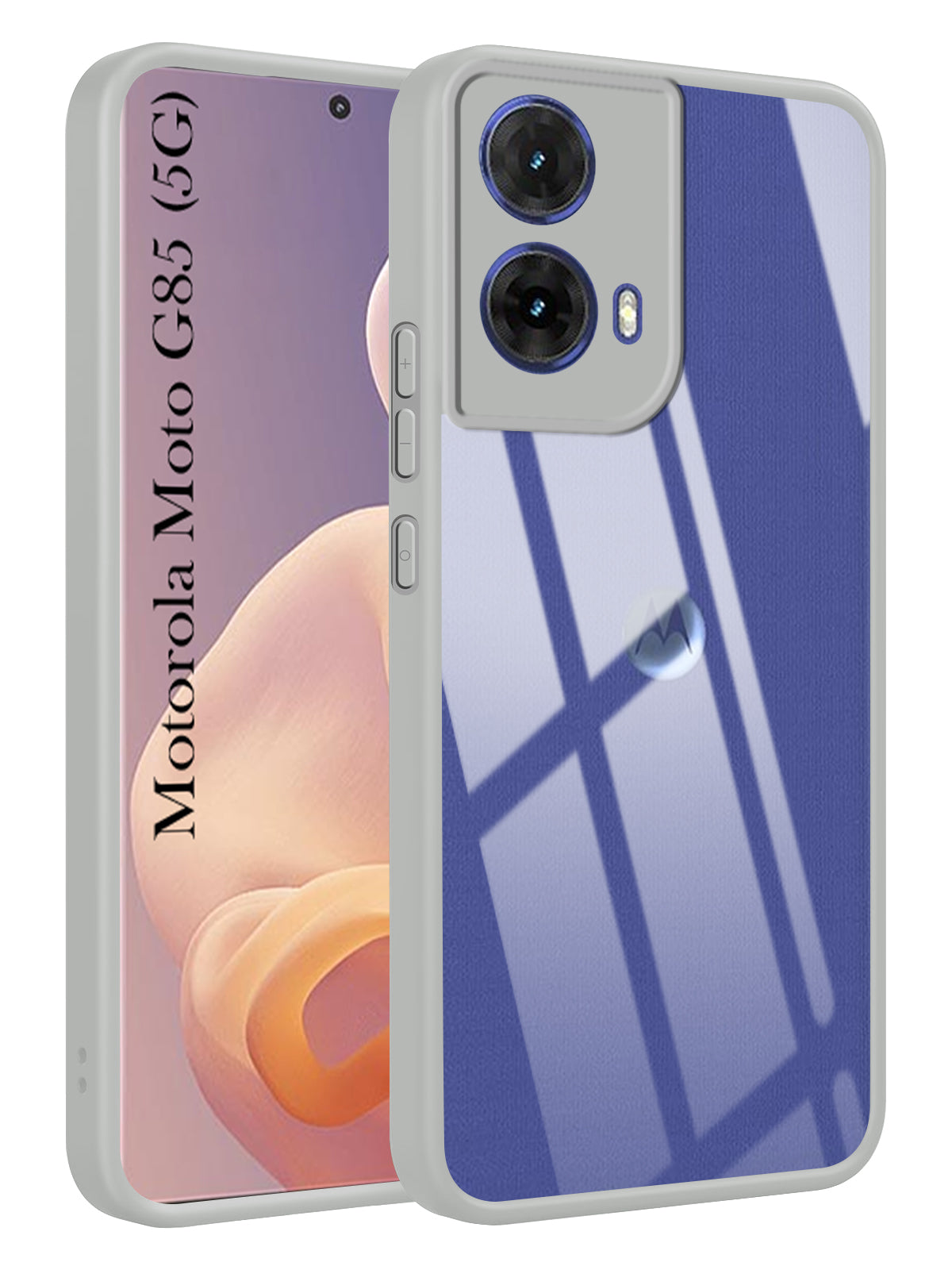 For Motorola Moto G85 5G Back Cover Case (Lifetime Anti Yellow | Anti Scratch | Crystal Clear Shockproof)