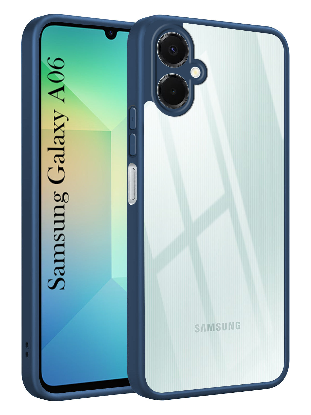 For Samsung Galaxy A06 Back Cover Case (Lifetime Anti Yellow | Anti Scratch | Crystal Clear Shockproof)