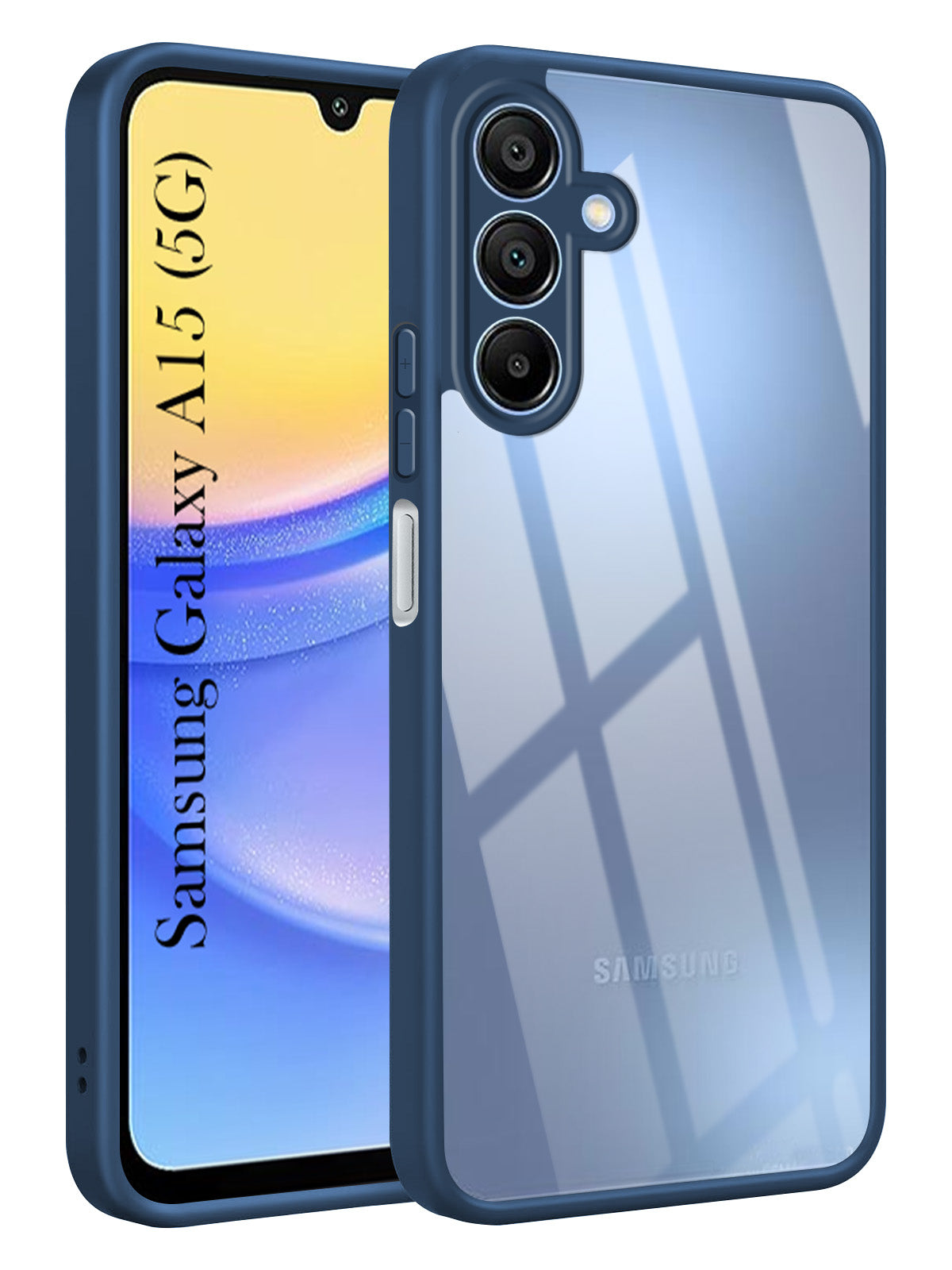 For Samsung Galaxy A15 5G Back Cover Case Ultra-Hybrid (Lifetime Anti Yellow | Anti Scratch | Crystal Clear Shockproof)