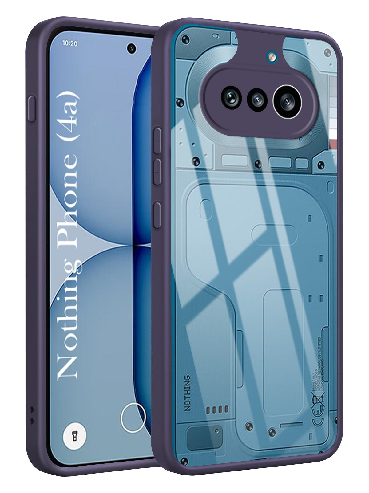 For Nothing Phone 4A 5G  Back Cover Case Ultra-Hybrid (Lifetime Anti Yellow | Anti Scratch | Crystal Clear Shockproof)