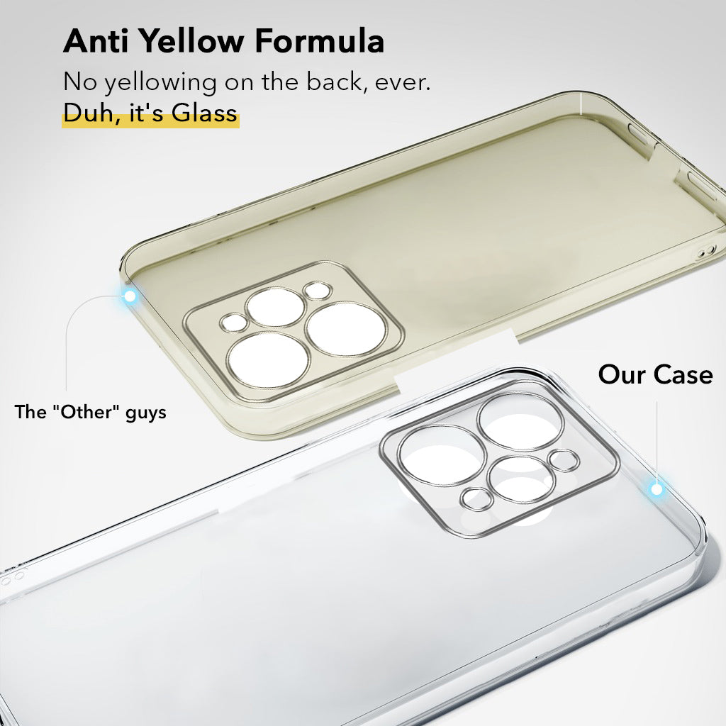 For Realme 15 Pro Lifetime Anti-Yellow Clear Back Cover Case (Sleek Hard Crystal | Shockproof and Camera Protection)