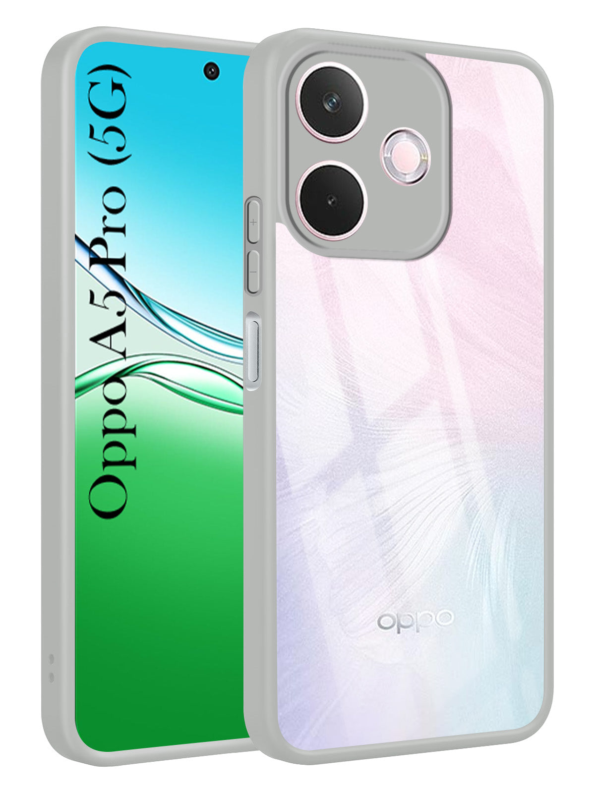 For Oppo A5 Pro Back Cover Case (Lifetime Anti Yellow | Anti Scratch | Crystal Clear Shockproof)