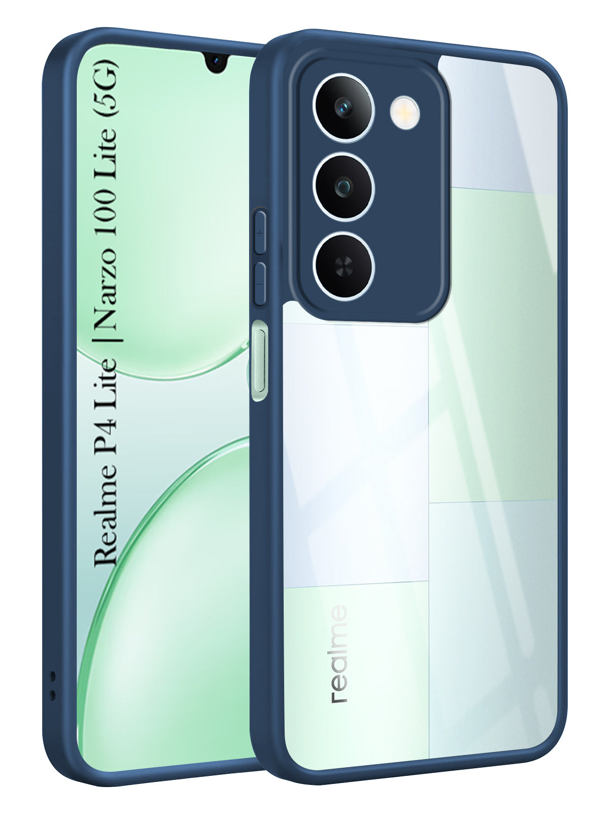 For Realme P4 Lite 5G | Narzo 100 Lite 5G Back Cover Case Ultra-Hybrid (Lifetime Anti Yellow | Anti Scratch | Crystal Clear Shockproof)