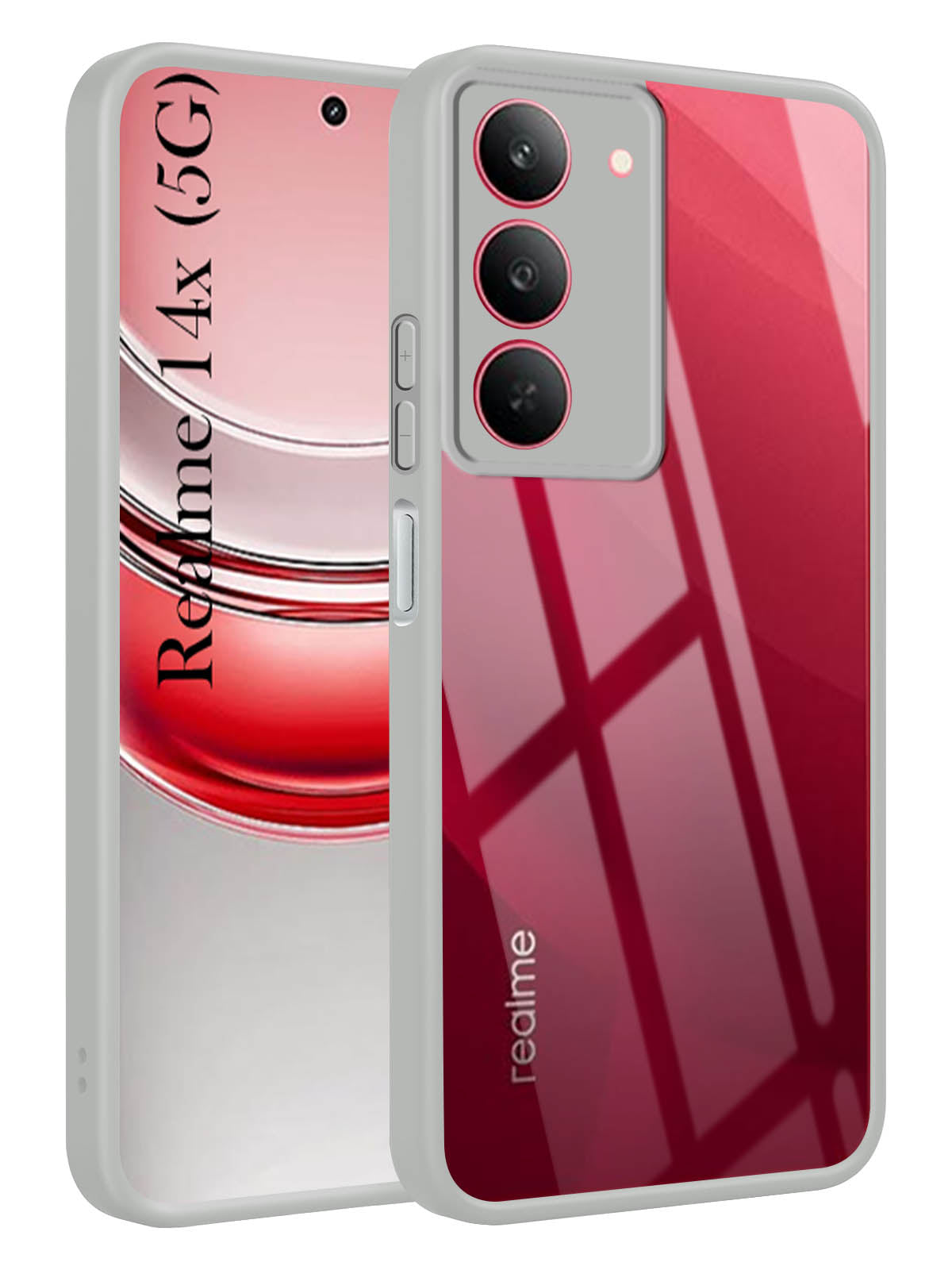 For Realme 14X Back Cover Case (Lifetime Anti Yellow | Anti Scratch | Crystal Clear Shockproof)