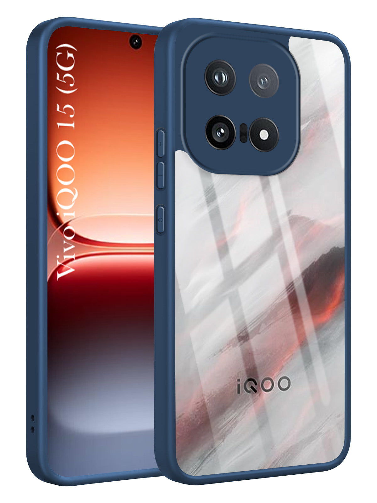 For Vivo iQOO 15 5G Back Cover Case Ultra-Hybrid (Lifetime Anti Yellow | Anti Scratch | Crystal Clear Shockproof)