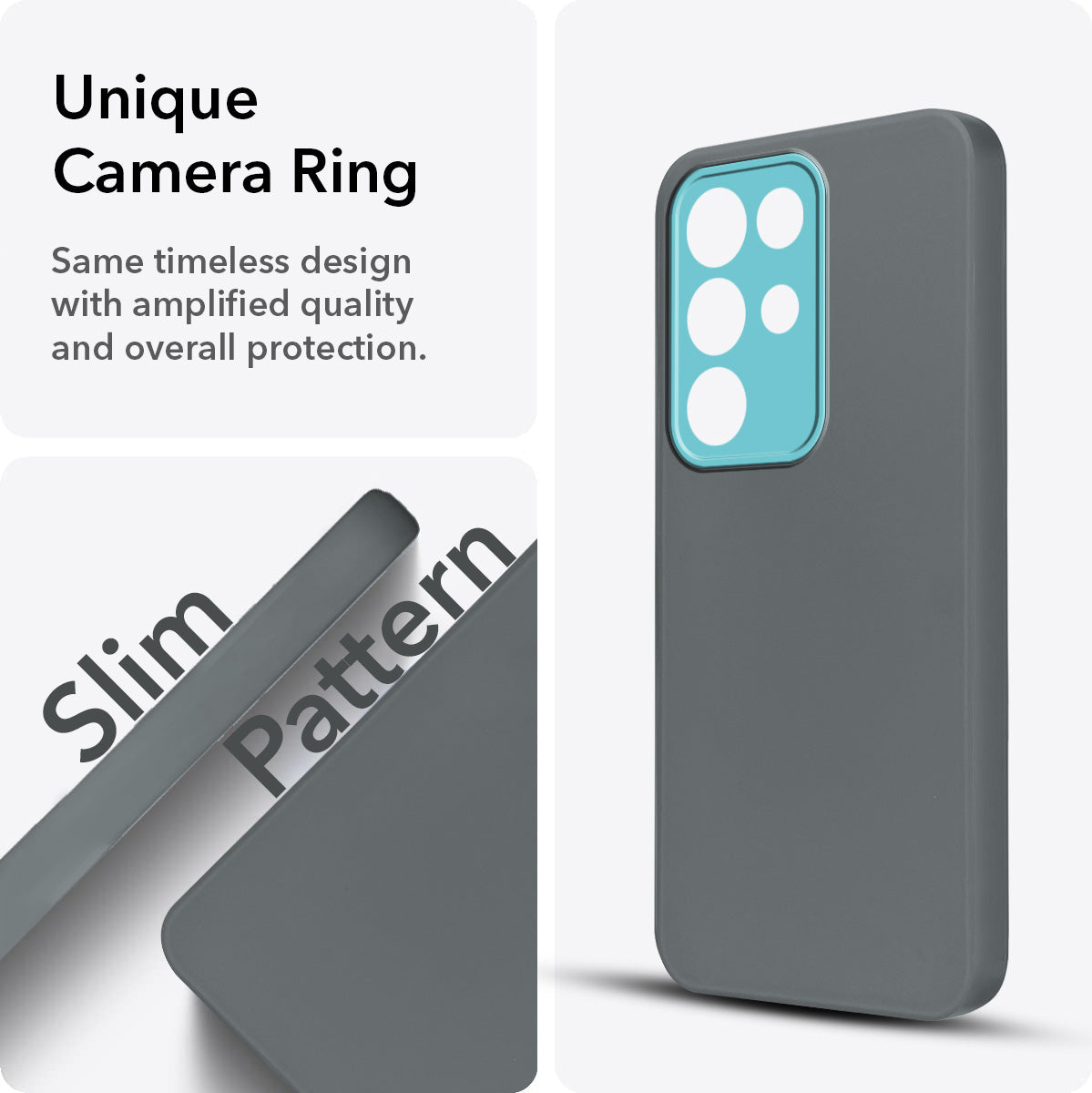 For Realme 15X Back Cover Case (Dual Colour |Full Camera Protection | Sleek and Professional)