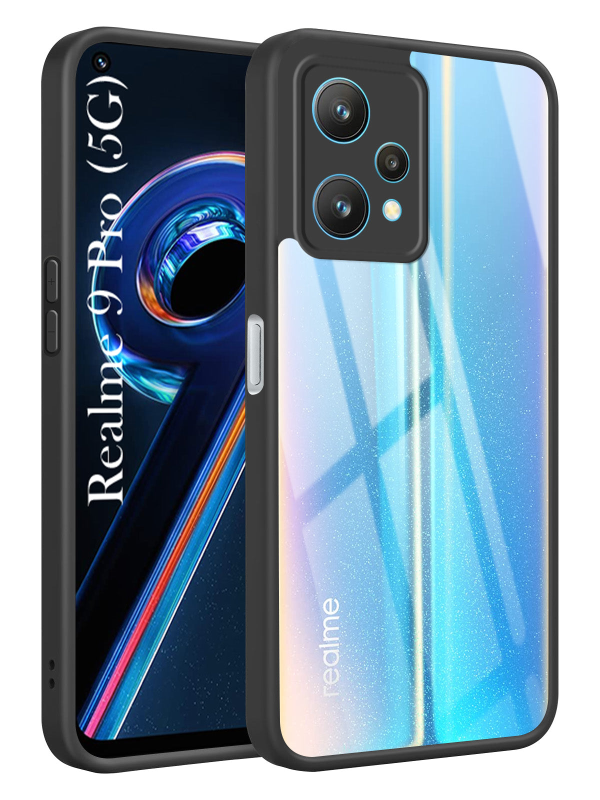 For Realme 9 Pro Back Cover Case Ultra-Hybrid (Lifetime Anti Yellow | Anti Scratch | Crystal Clear Shockproof)