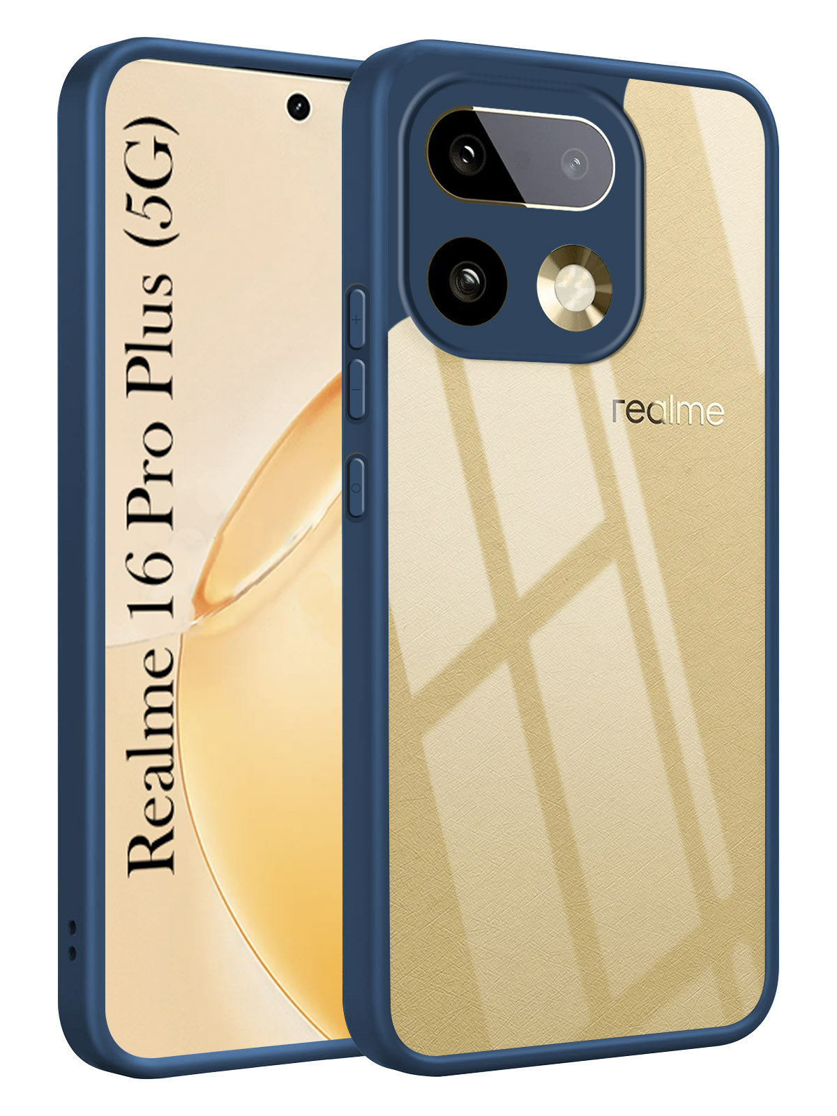For Realme 16 Pro Plus 5G Back Cover Case Ultra-Hybrid (Lifetime Anti Yellow | Anti Scratch | Crystal Clear Shockproof)