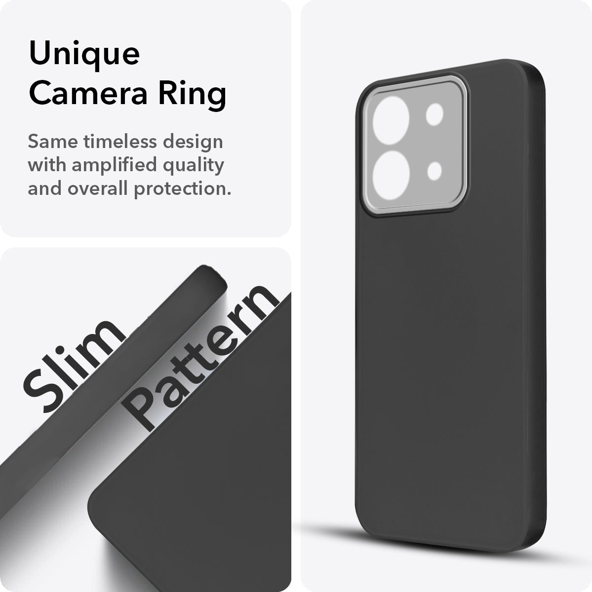 For Ai+ Nova 5G Back Cover Case ( Dual Color Matte Finish | Full Camera Protection | Sleek and Professional)