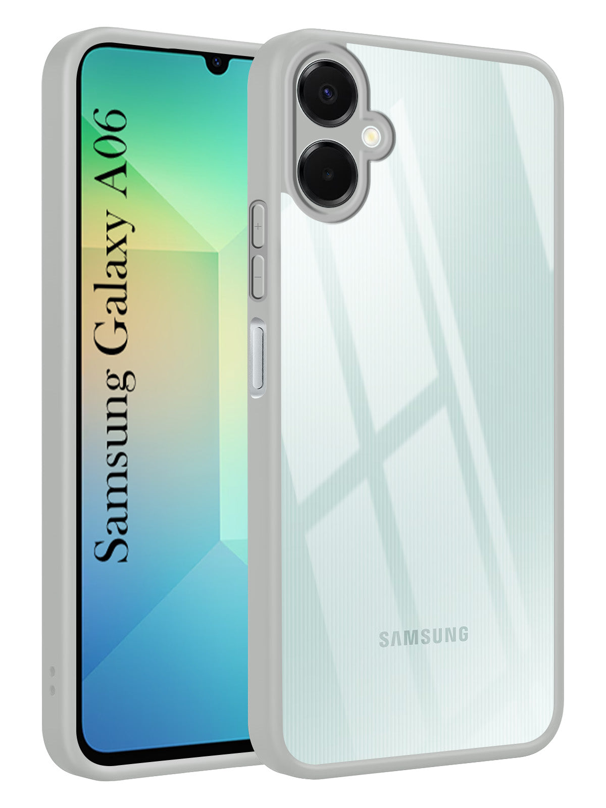 For Samsung Galaxy A06 Back Cover Case (Lifetime Anti Yellow | Anti Scratch | Crystal Clear Shockproof)