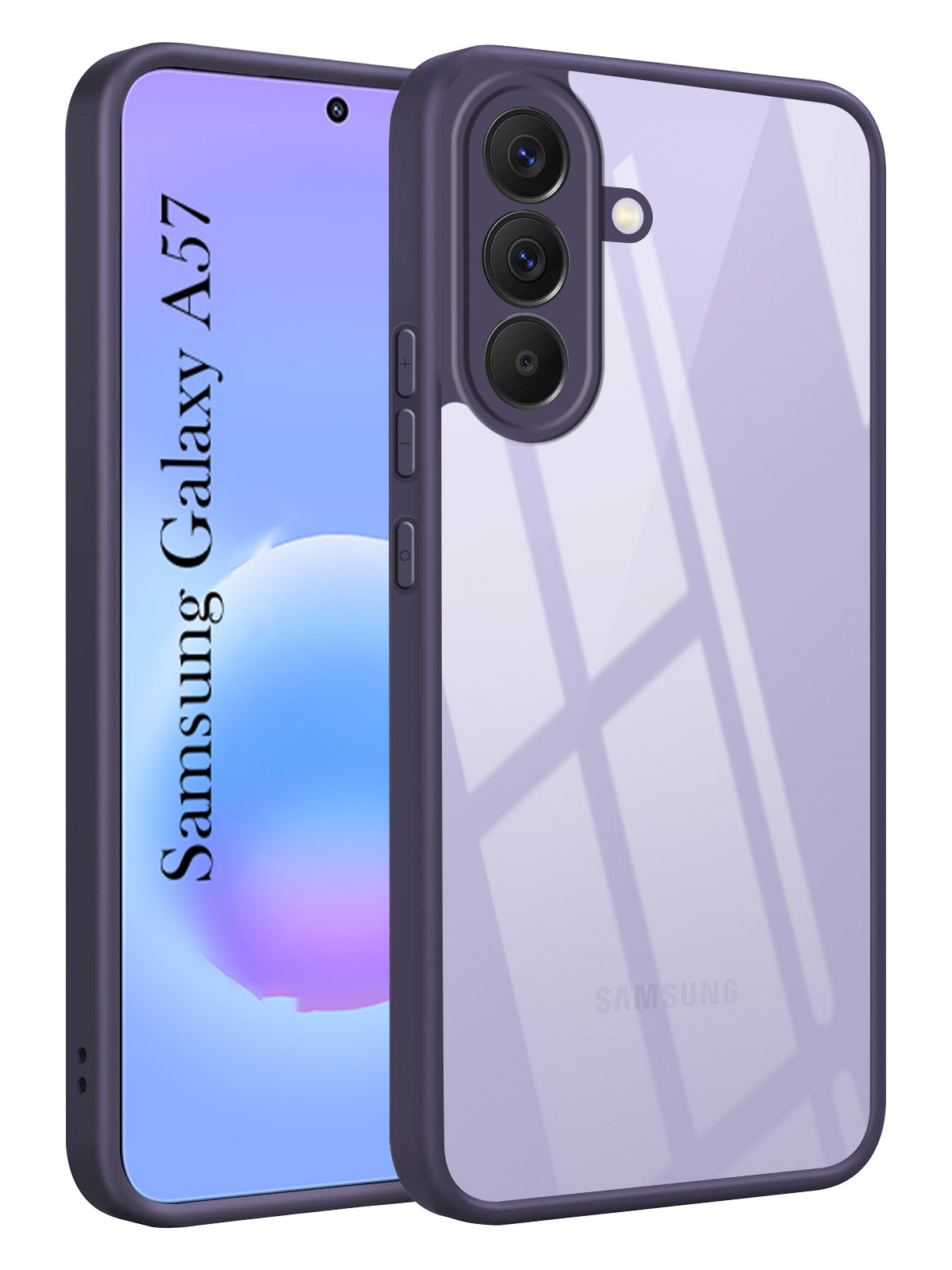 For Samsung Galaxy A57 5G Back Cover Case Ultra-Hybrid (Lifetime Anti Yellow | Anti Scratch | Crystal Clear Shockproof)