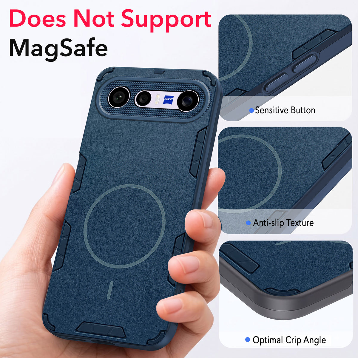 For Vivo X300 FE Back Cover Case (Slim Hybrid Armor | Shockproof Camera Protection | Rugged Dual Layer)