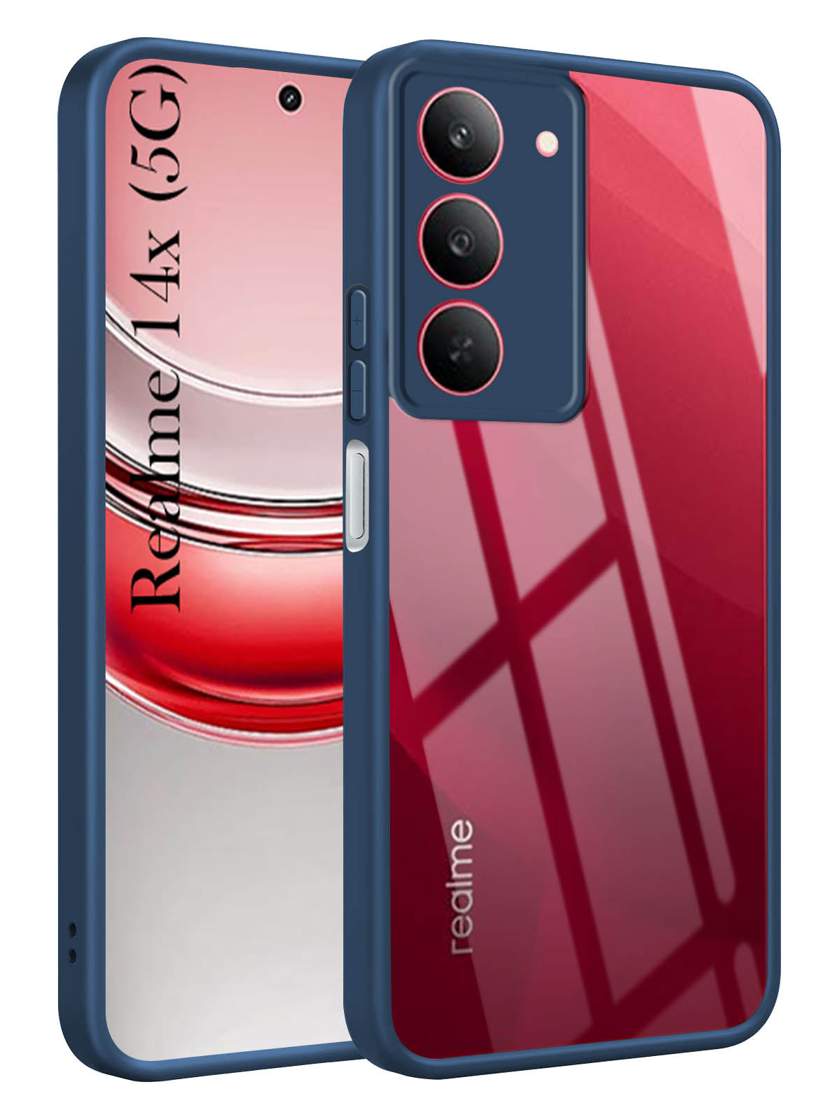 For Realme 14X Back Cover Case (Lifetime Anti Yellow | Anti Scratch | Crystal Clear Shockproof)