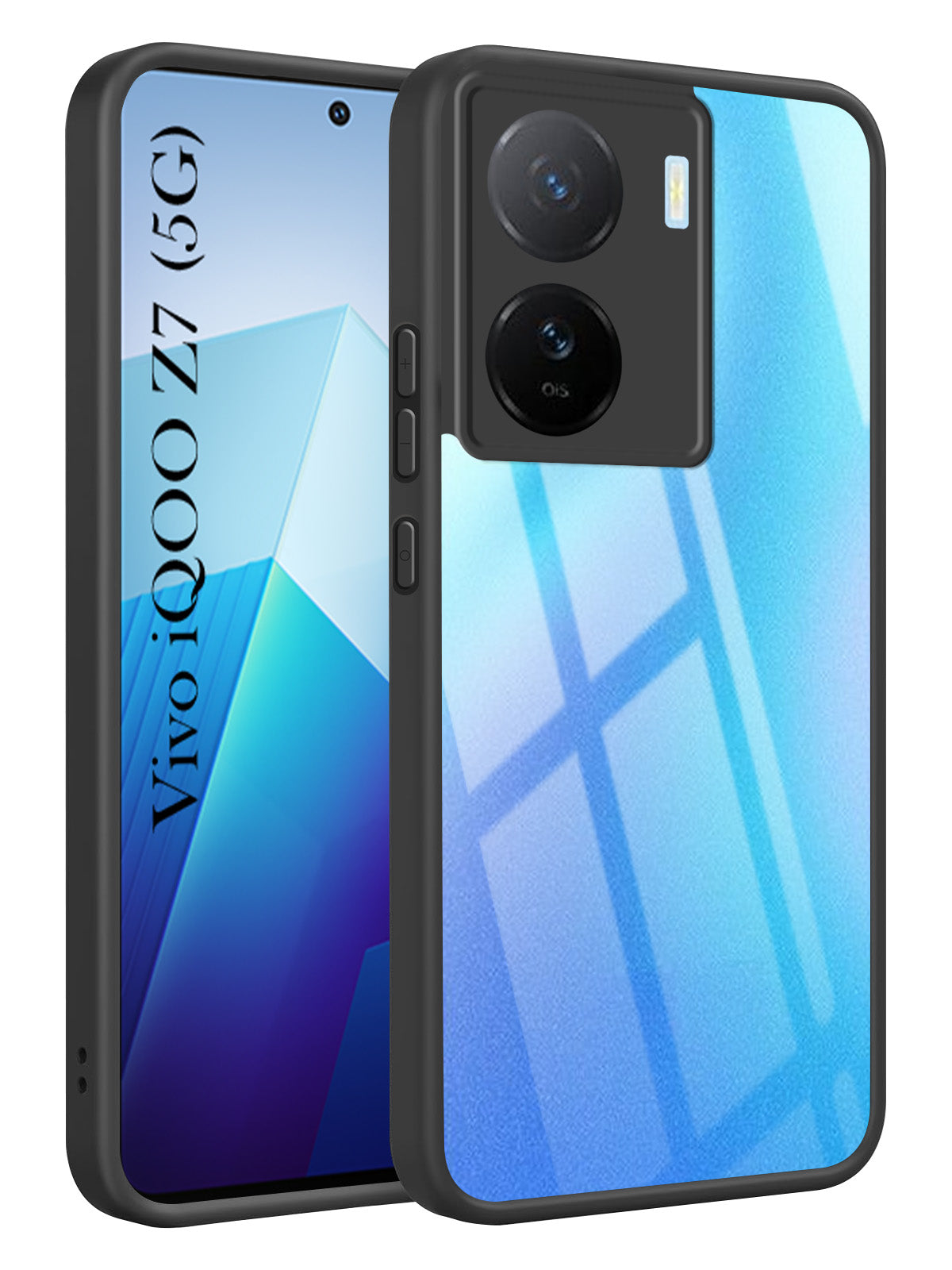 For Vivo iQOO Z7  Back Cover Case Ultra-Hybrid (Lifetime Anti Yellow | Anti Scratch | Crystal Clear Shockproof)